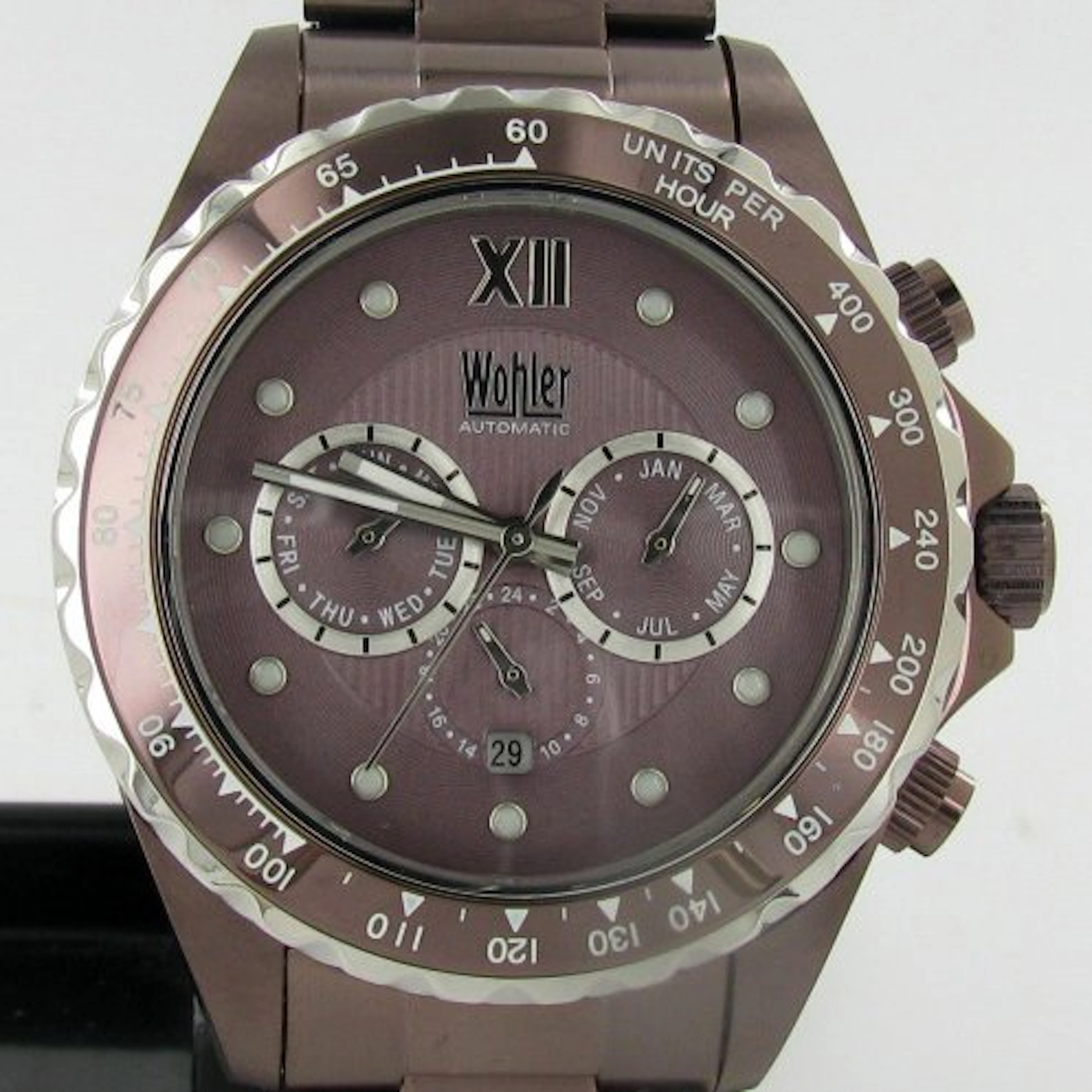 New Wohler Mens CHRONO Function Watch