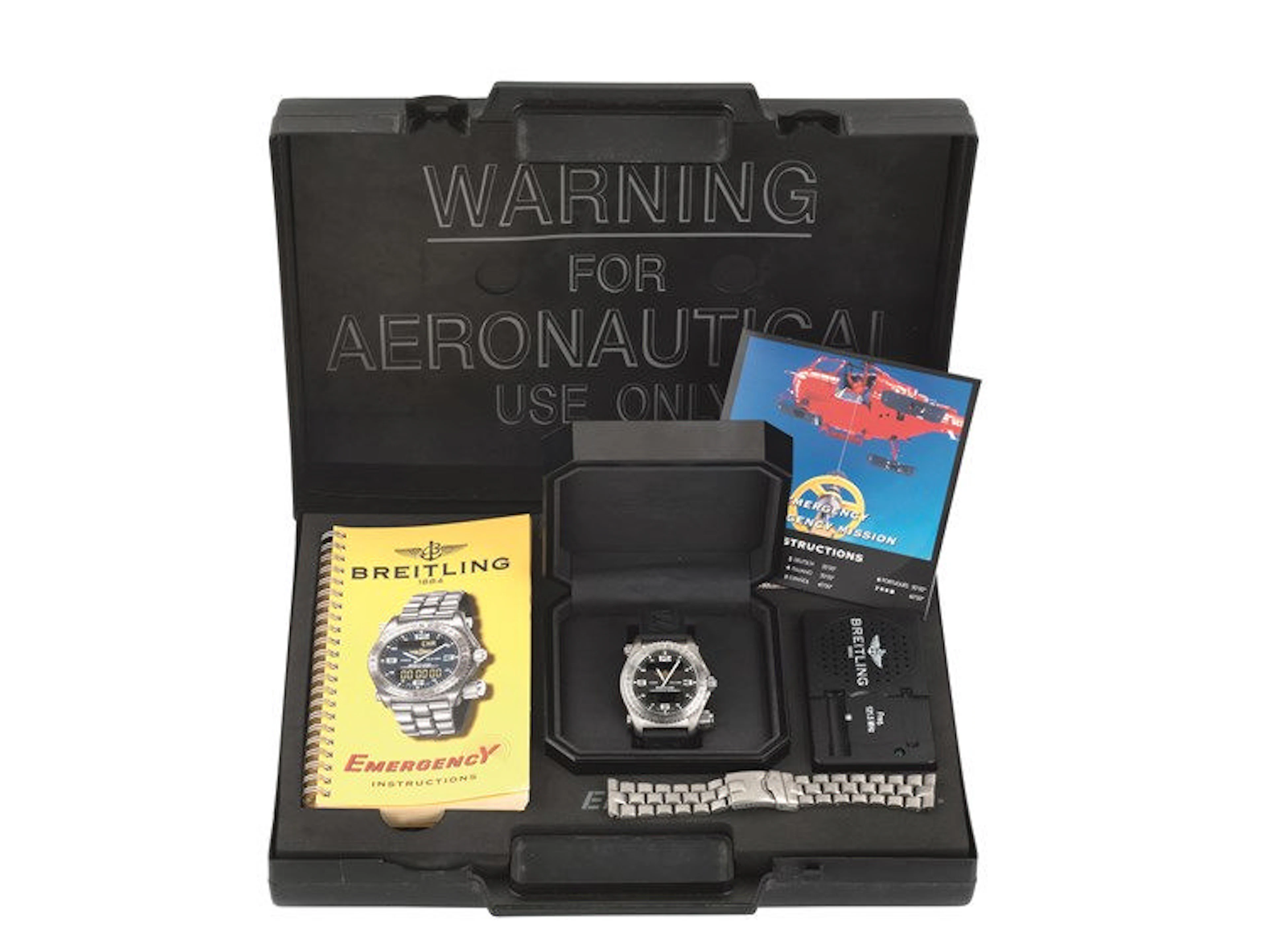 OROLOGIO DA POLSO "BREITLING EMERGENCY", REF. E76321 N. 363308