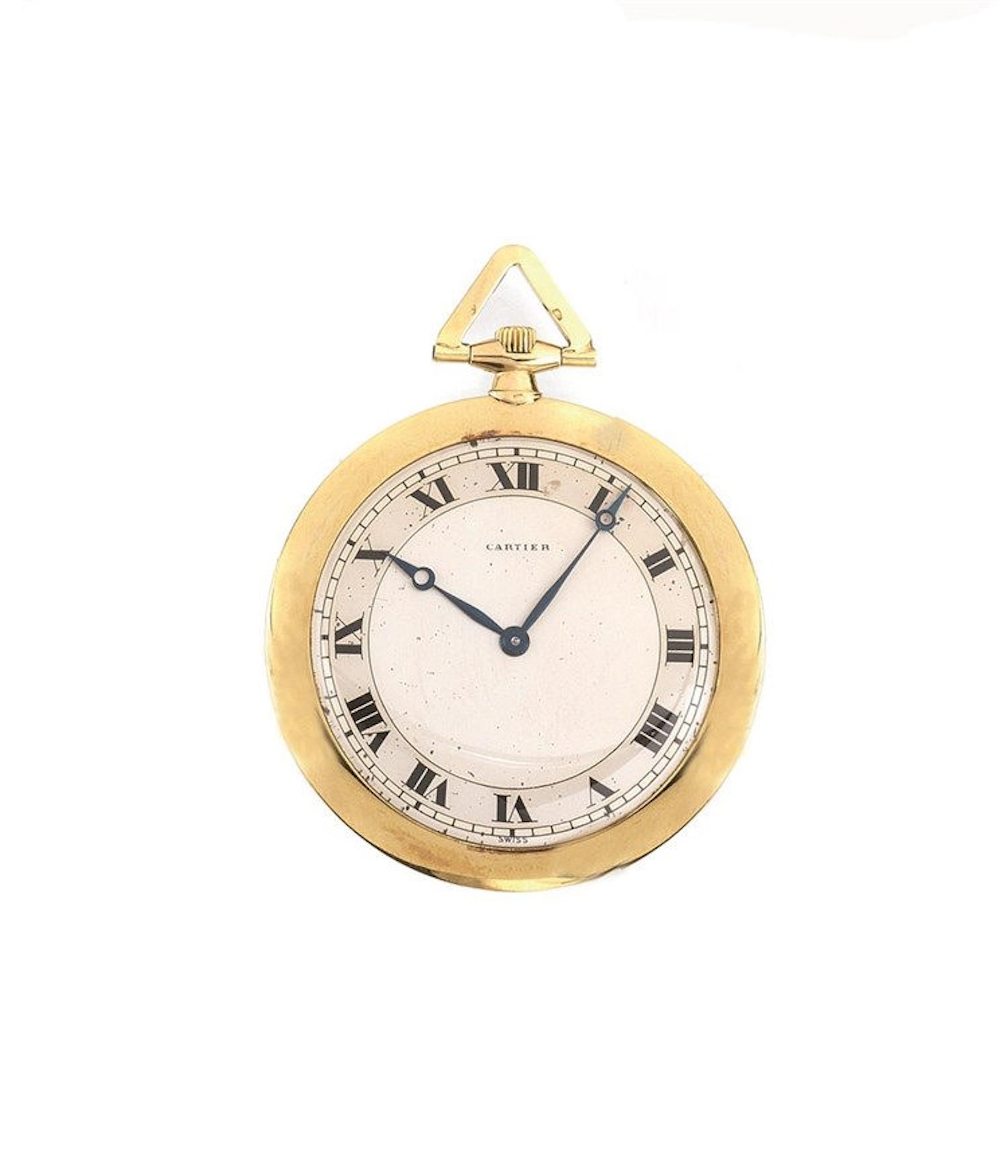 OROLOGIO DA TASCA CARTIER N. 09450, IN ORO GIALLO 18 KT