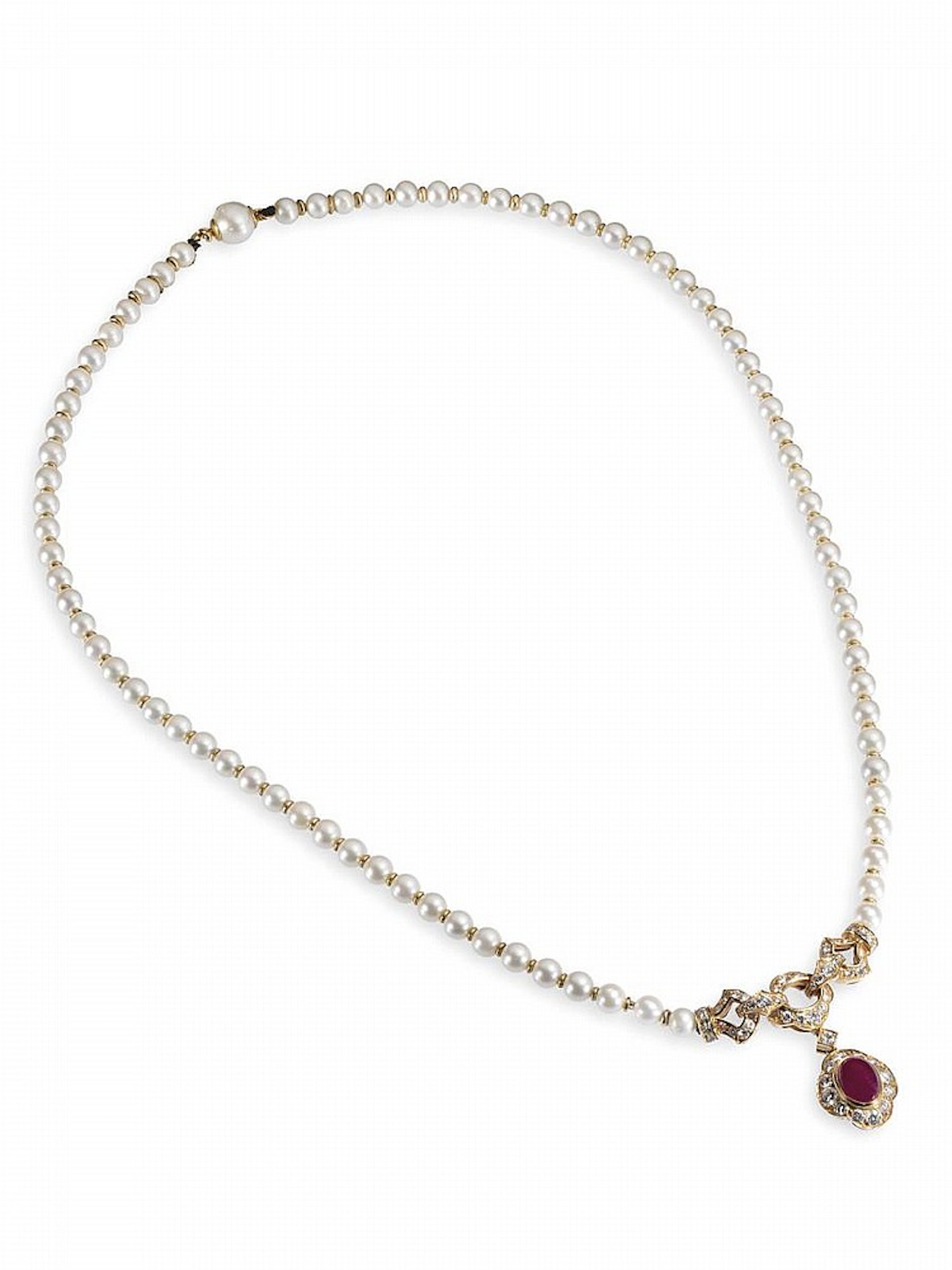 COLLANA CARTIER PARIS "CROCUS" realizzata con perle...