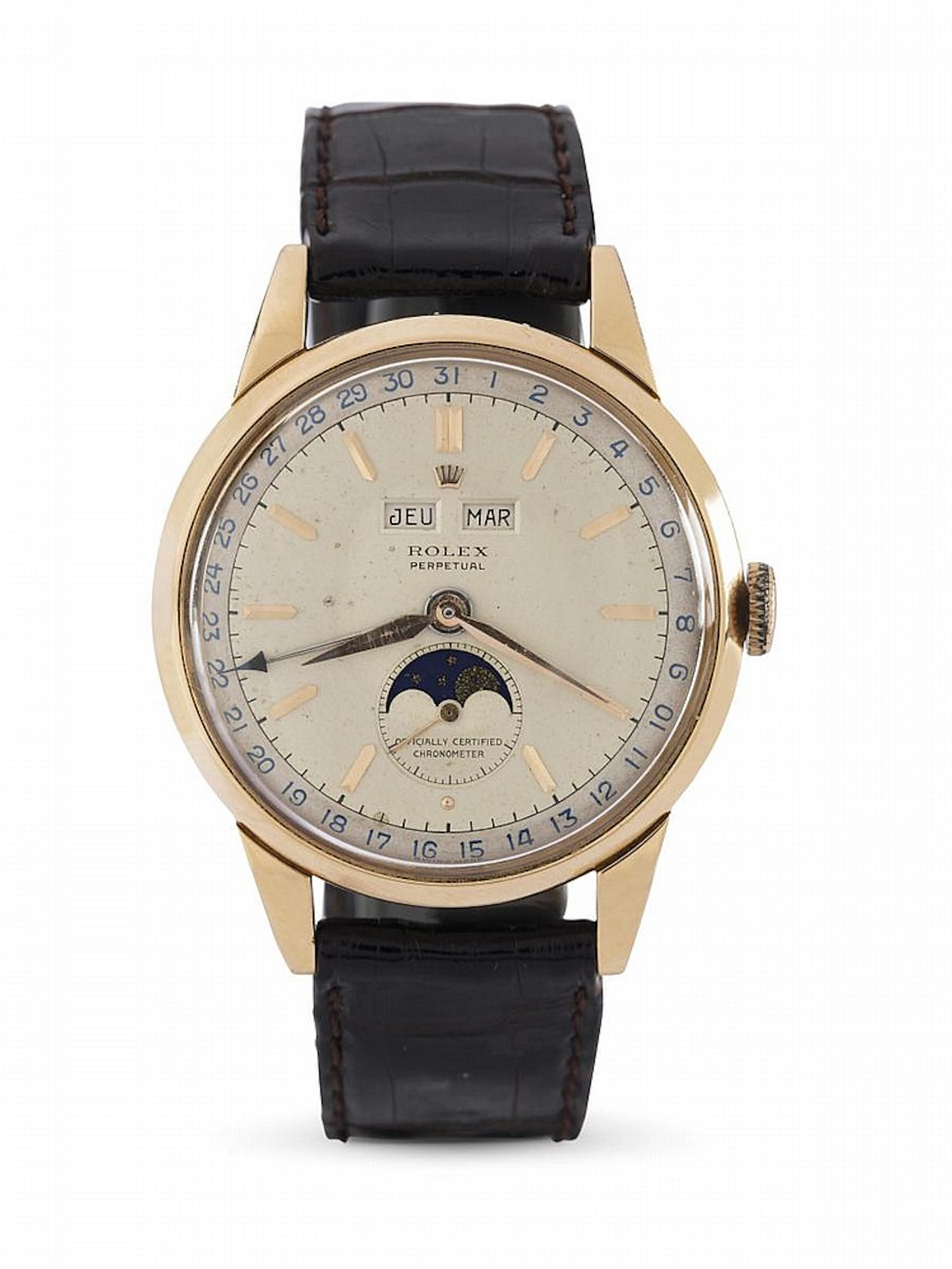 OROLOGIO ROLEX ?PADELLONE? IN ORO ROSA