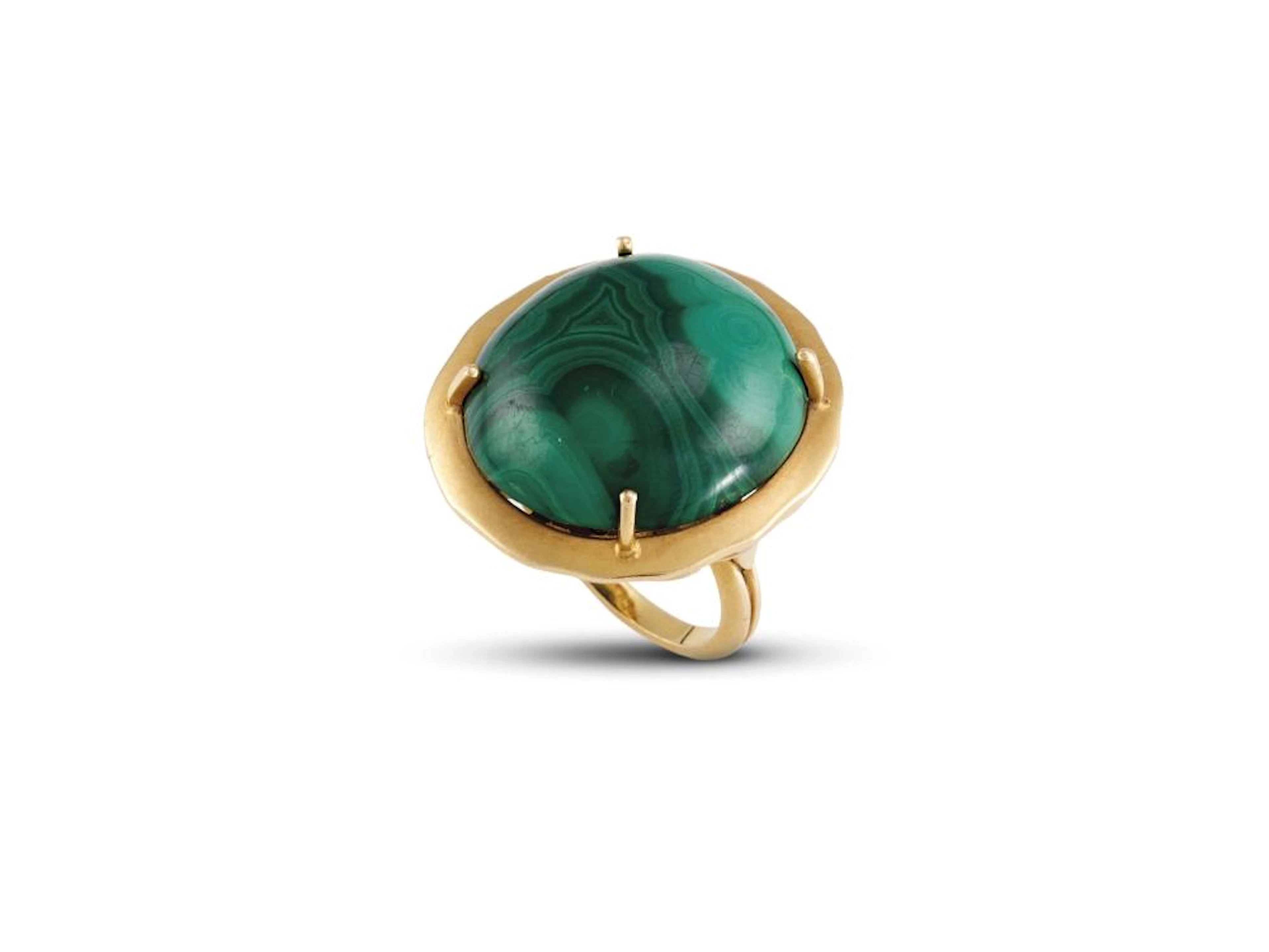 DEMI PARURE CON COLLANA ED ANELLO IN ORO GIALLO E...