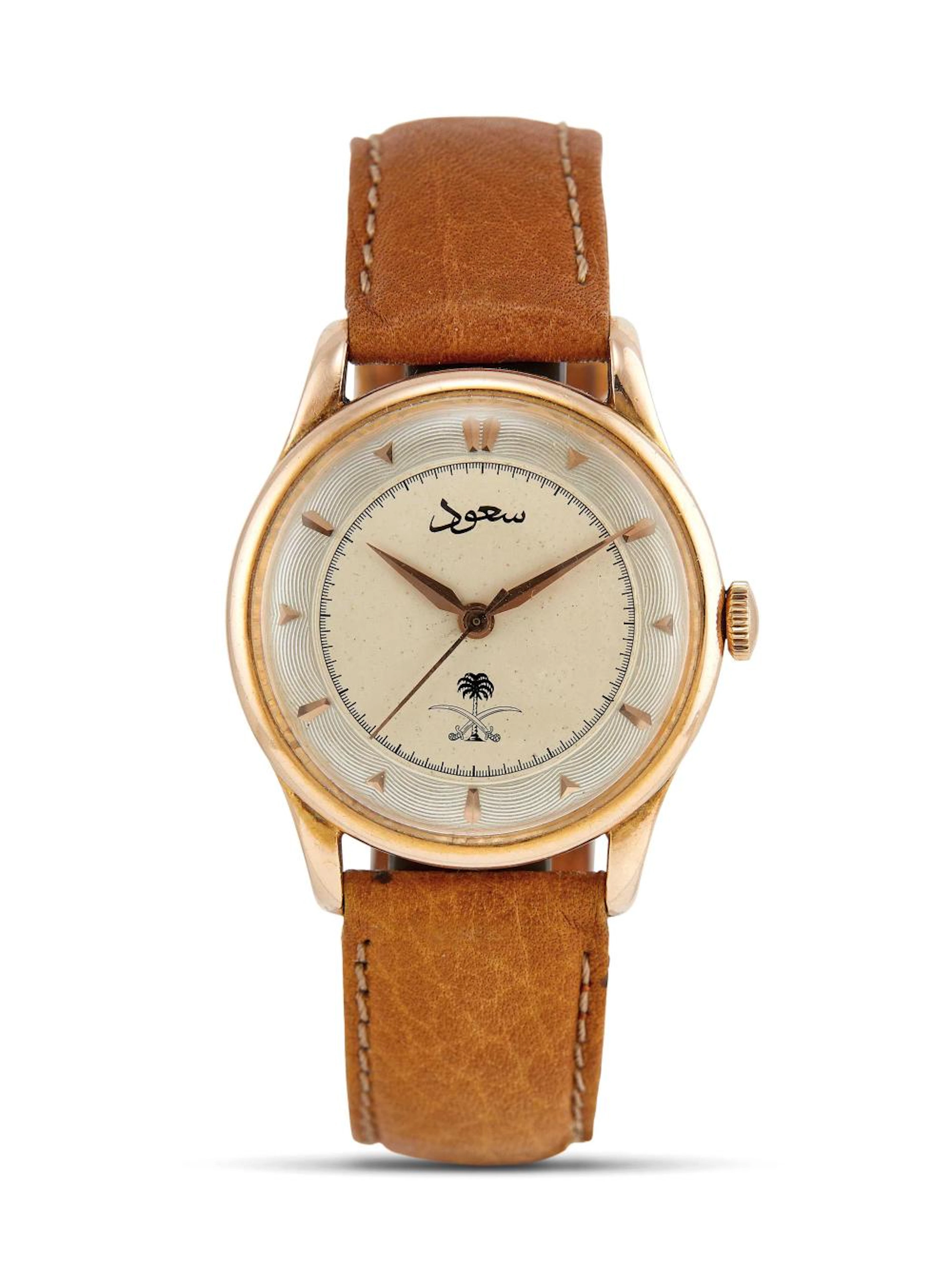 LONGINES ?PRINCIPE SAUD ARABIA SAUDITA? REF. 6393-5 ANNI 1950 C