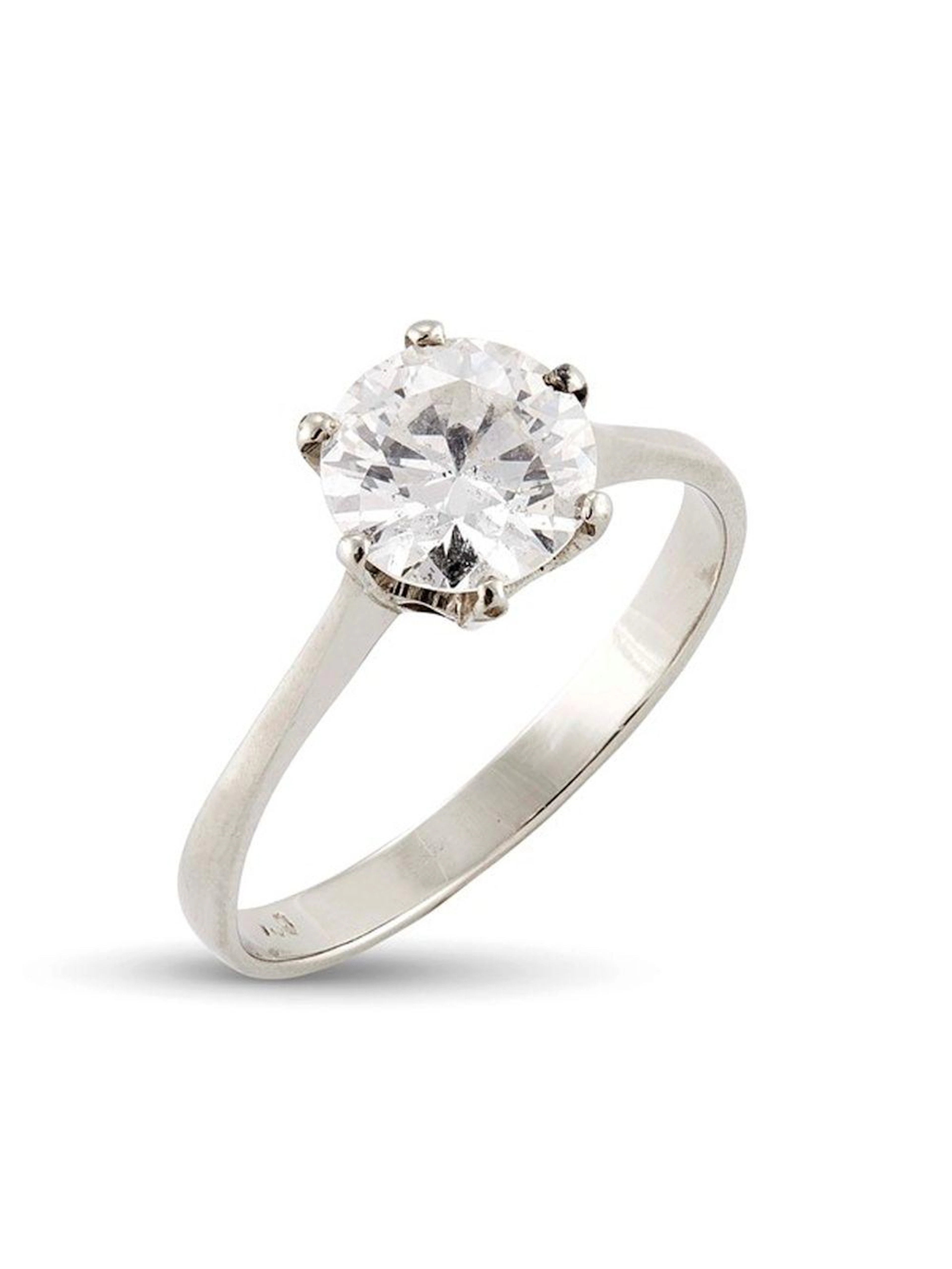 ANELLO SOLITARIO CON DIAMANTE