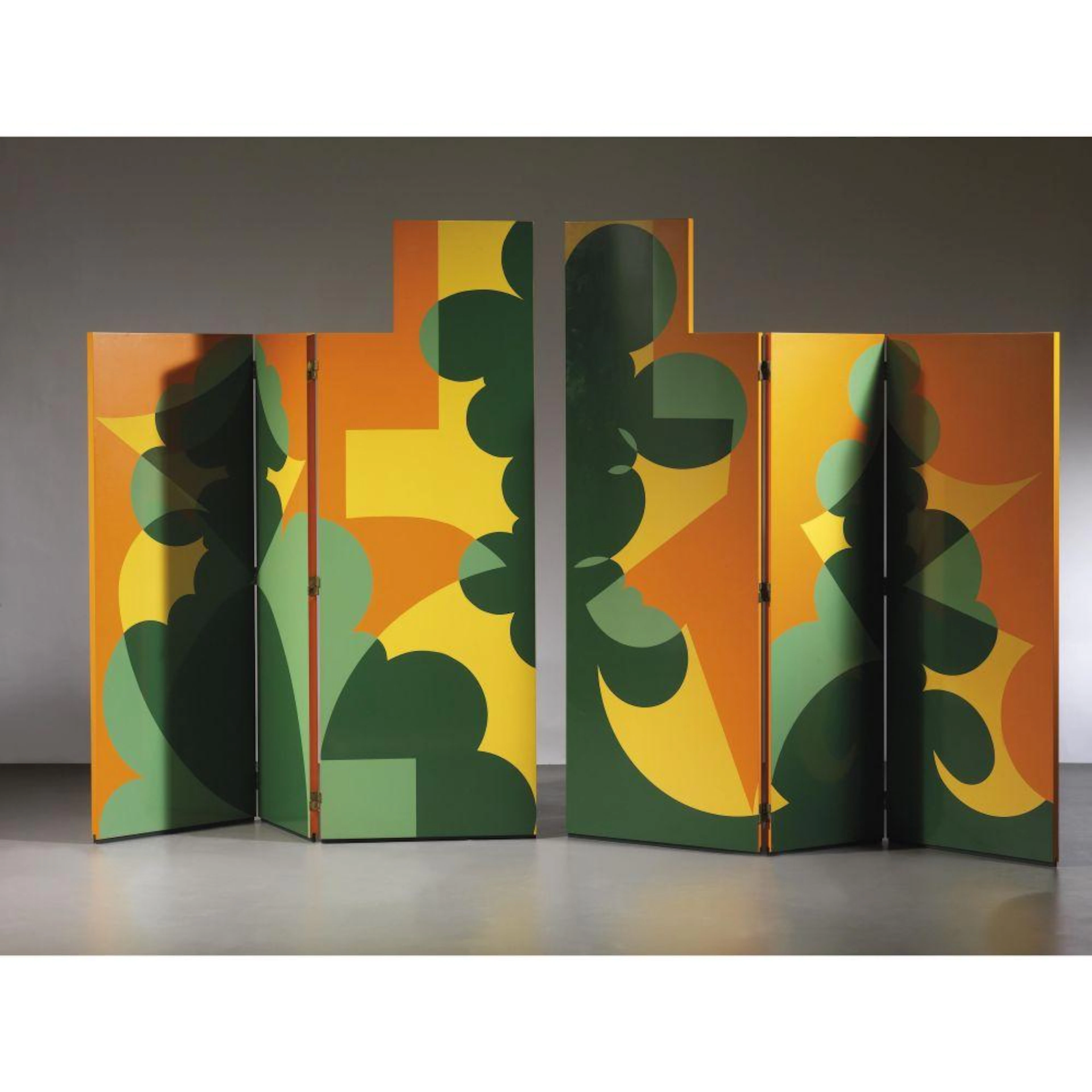 Giacomo Balla (Torino, 1871 - Roma, 1958) SCREEN, WOODEN ST