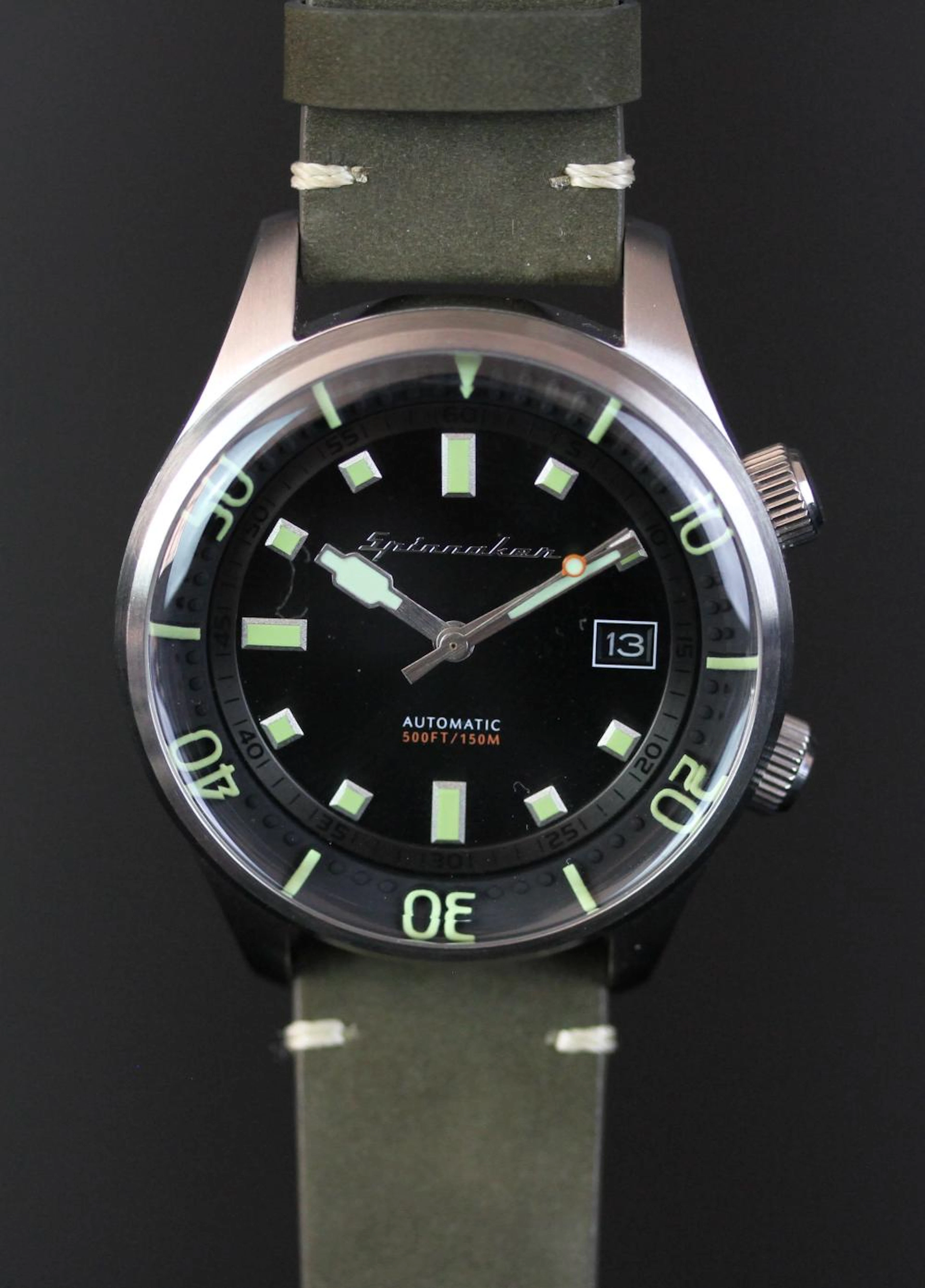 GENTLEMEN'S SPINNAKER DIVER WATCH, REF SP-5057-02, COMPRESSOR STYLE DIVER,