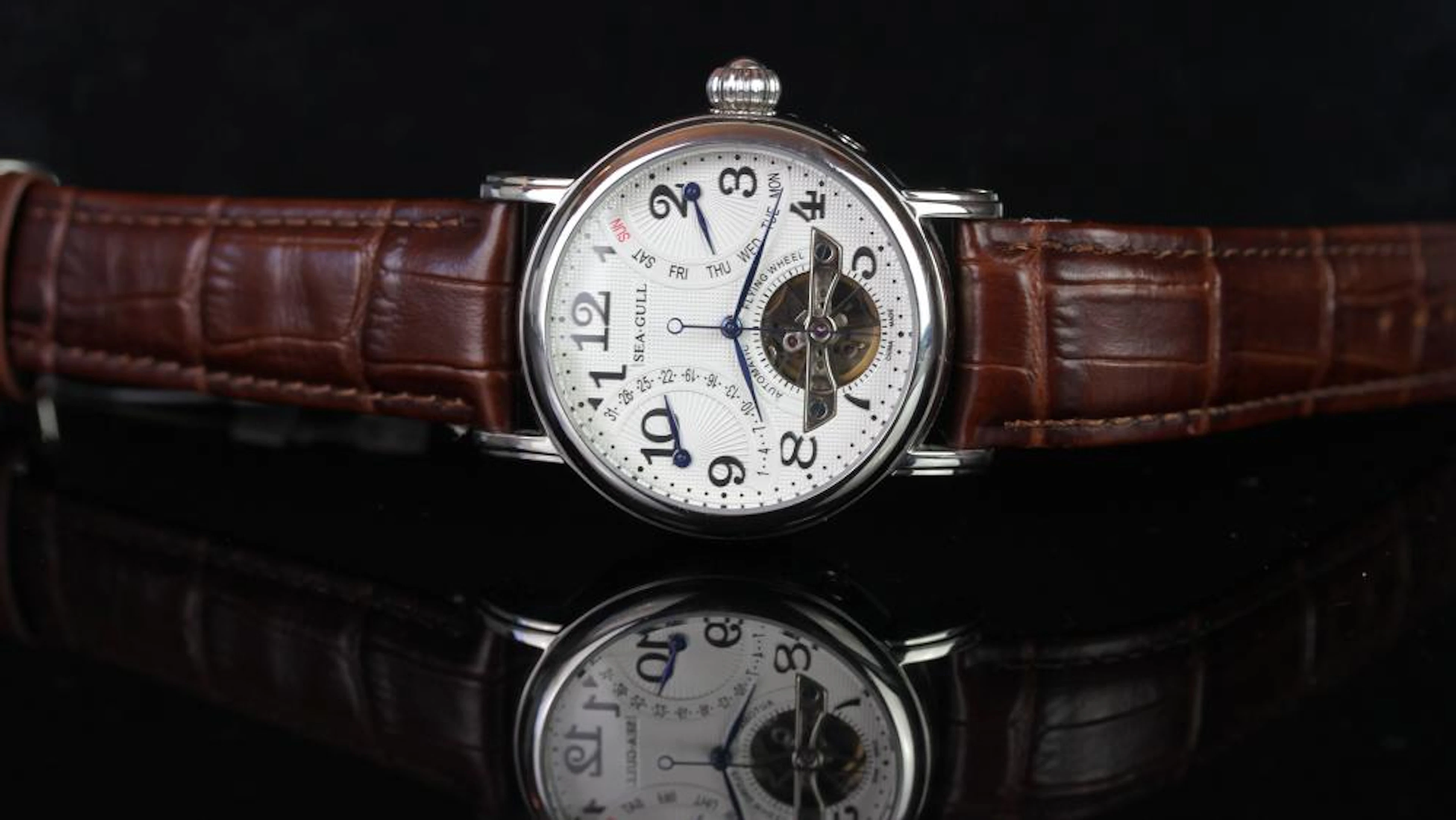 GENTLEMEN'S SEAGULL DRESS WATCH, REF M171S, OPEN H