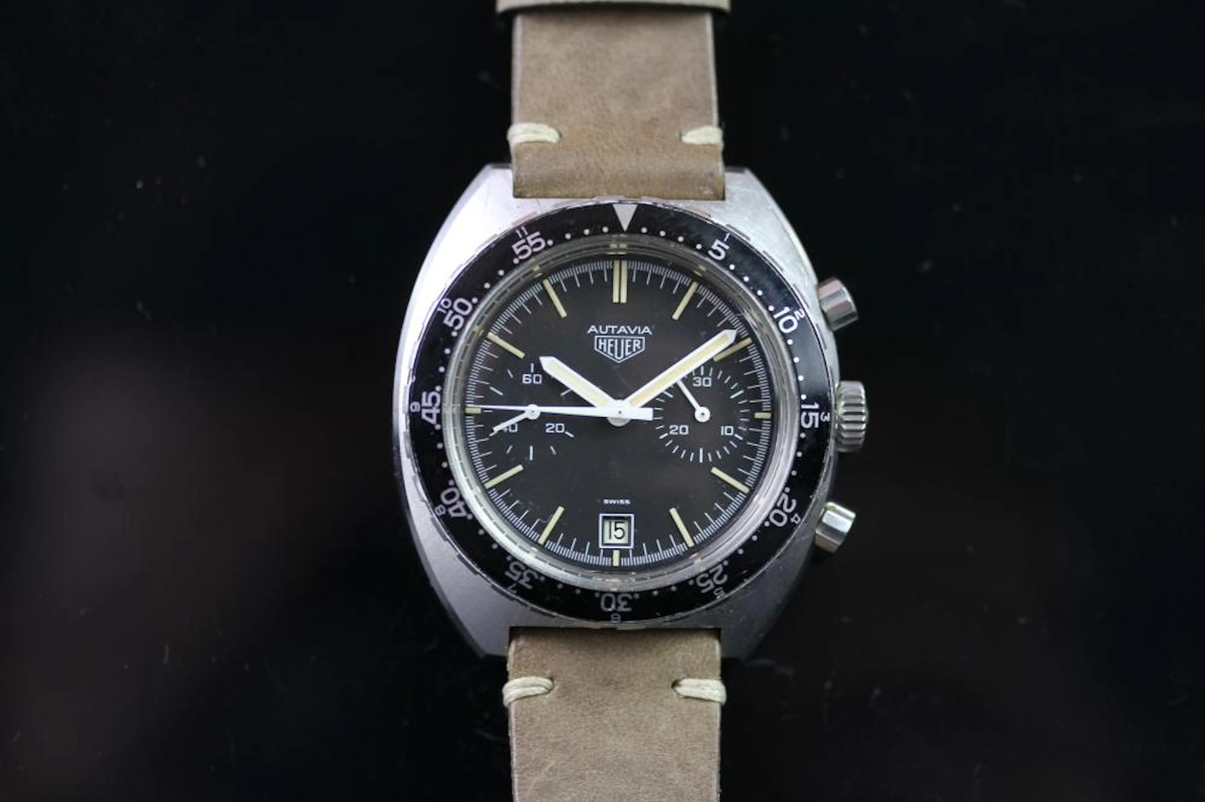 GENTELEMENS HEUER AUTAVIA CHRONOGRAPH REF. 73663