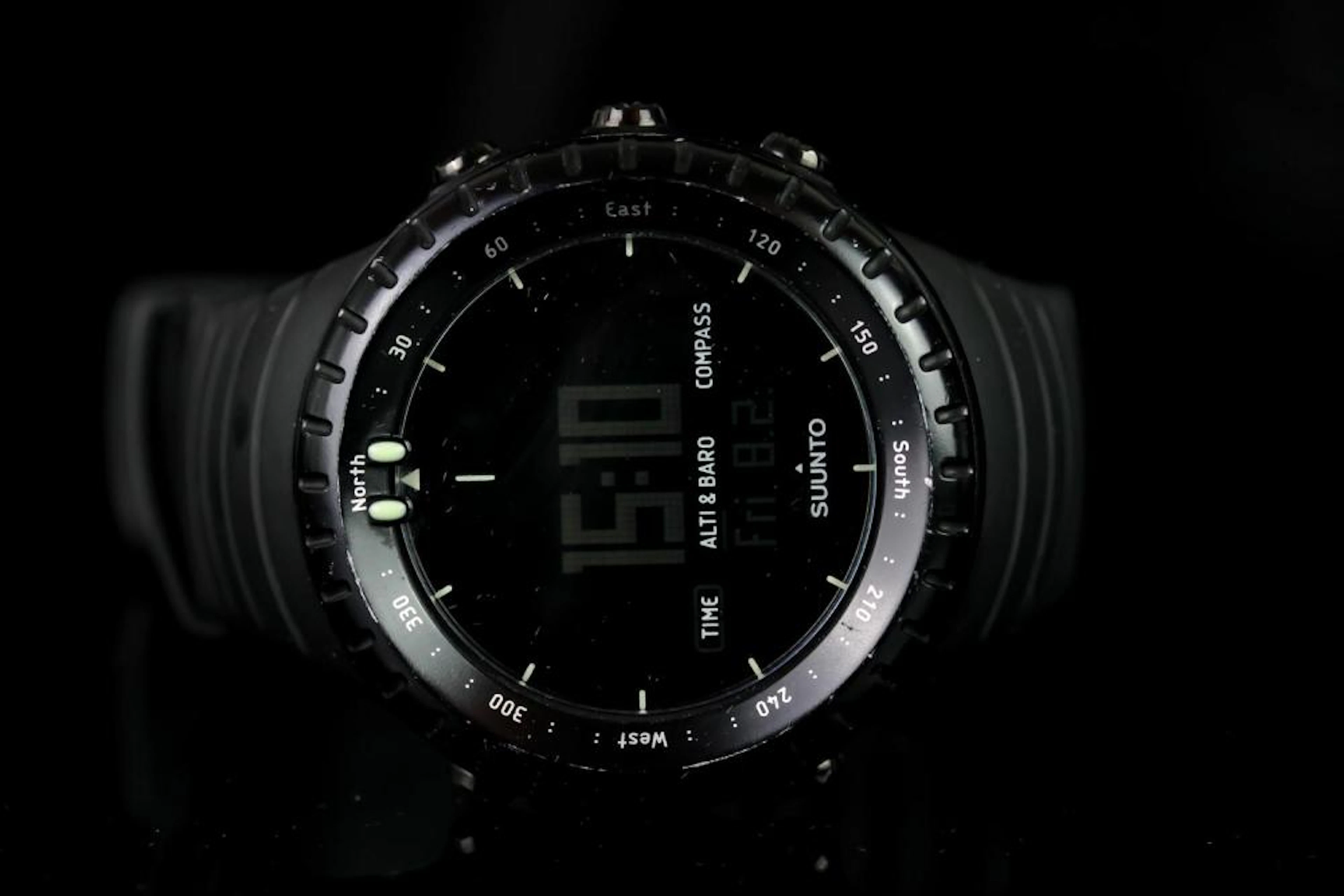 SUUNTO MILITARY CORE WATCH,black ana/ldigi black dial
