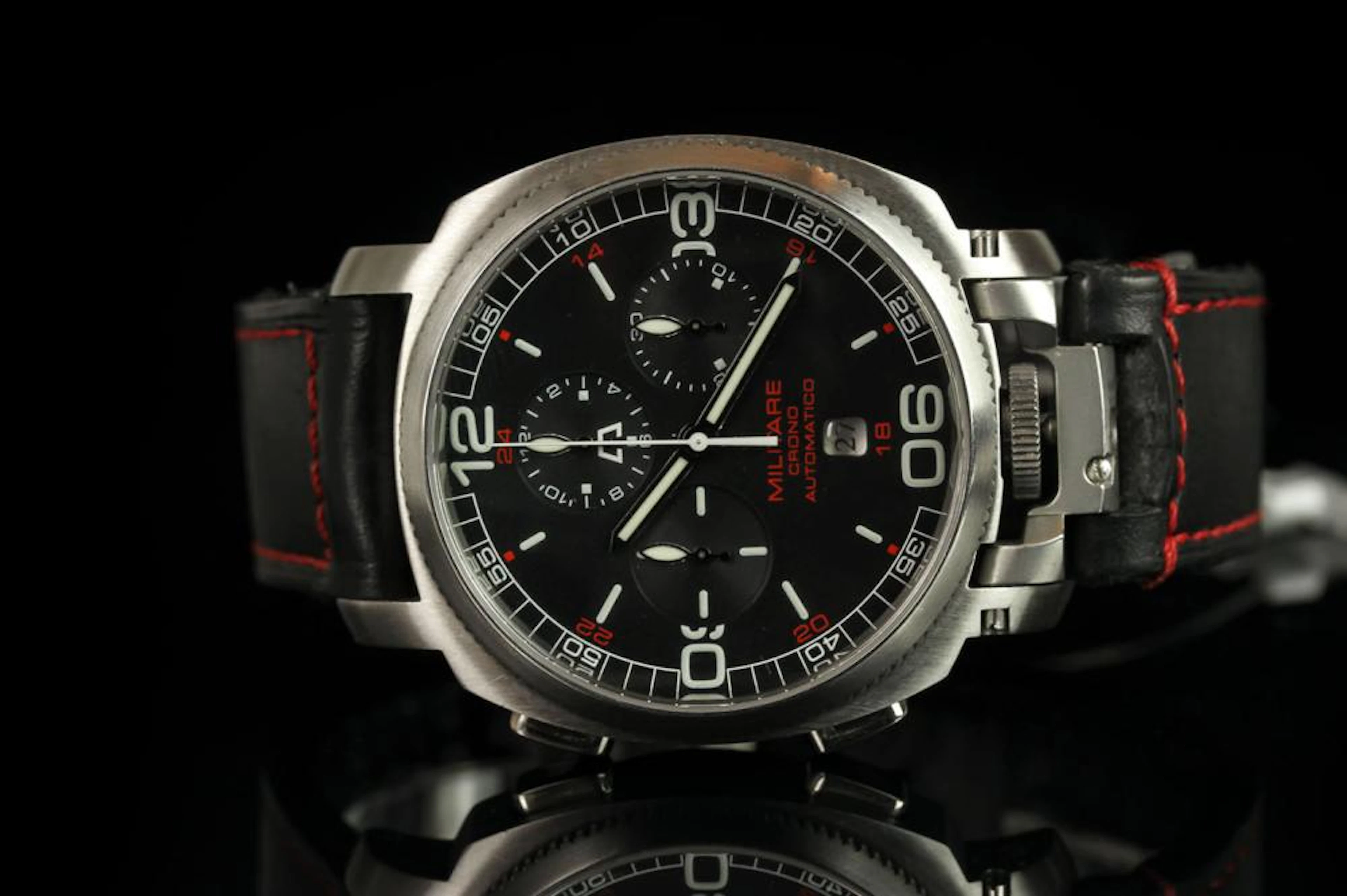 GENTLEMENS ANONIMO MILITARE CHRONOGRAPH FIRST EDITION 215/300 WRISTWATCH W/