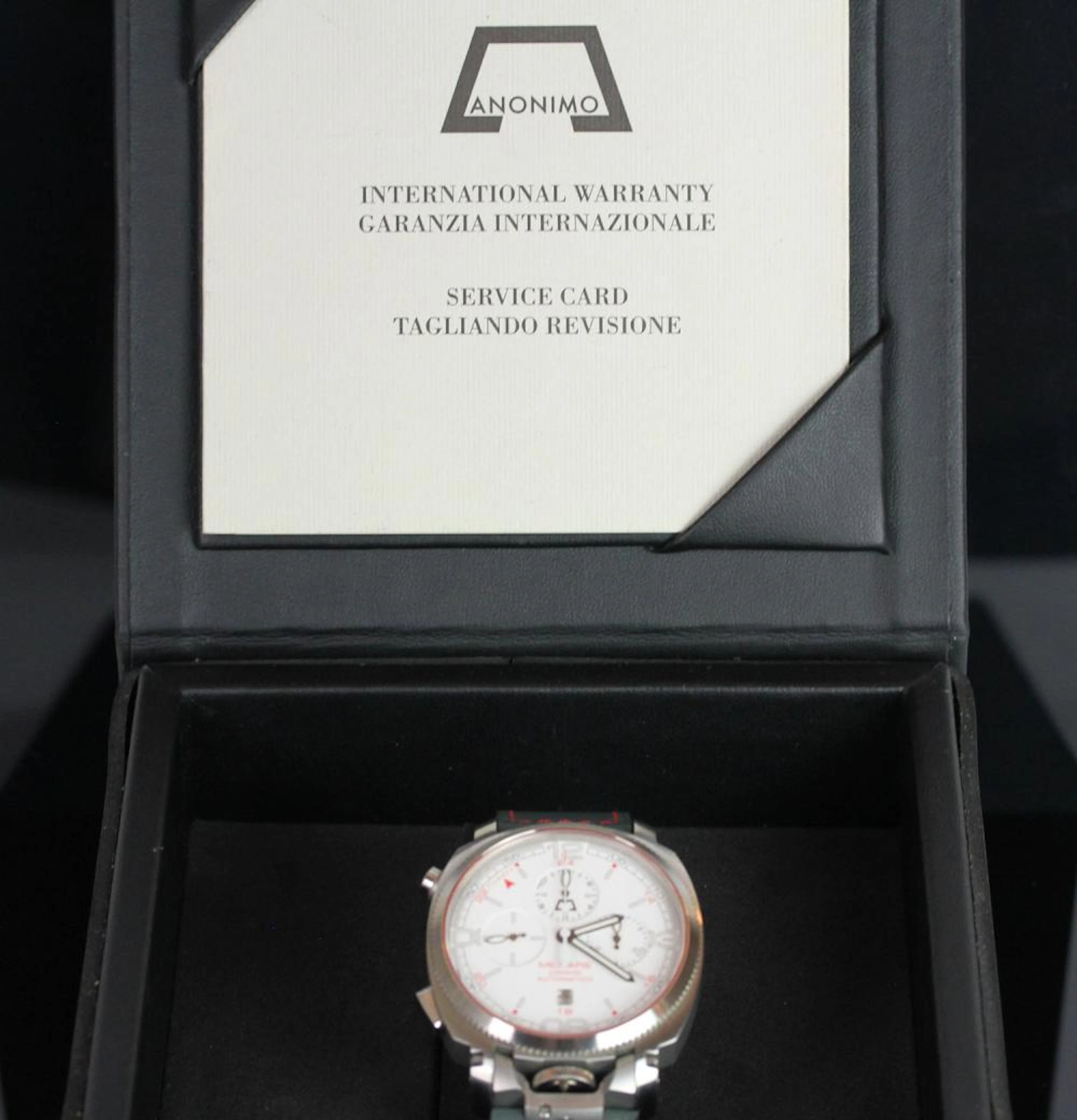 GENTLEMENS ANONIMO MILITARE CHRONOGRAPH FLYBACK FIRST EDITION 111/300 WRIST