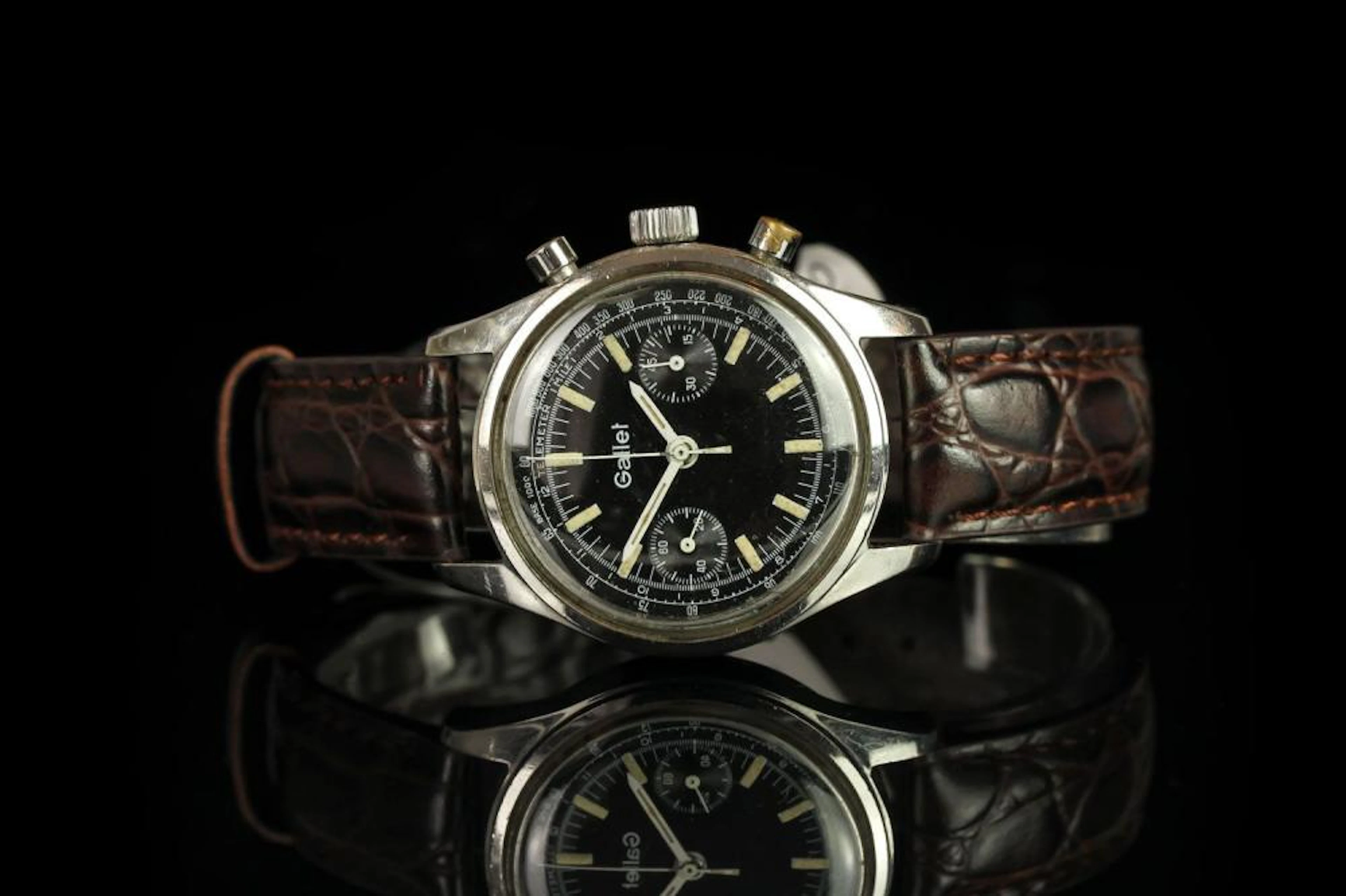 GENTLEMENS GALLET CHRONOGRAPH WRISTWATCH