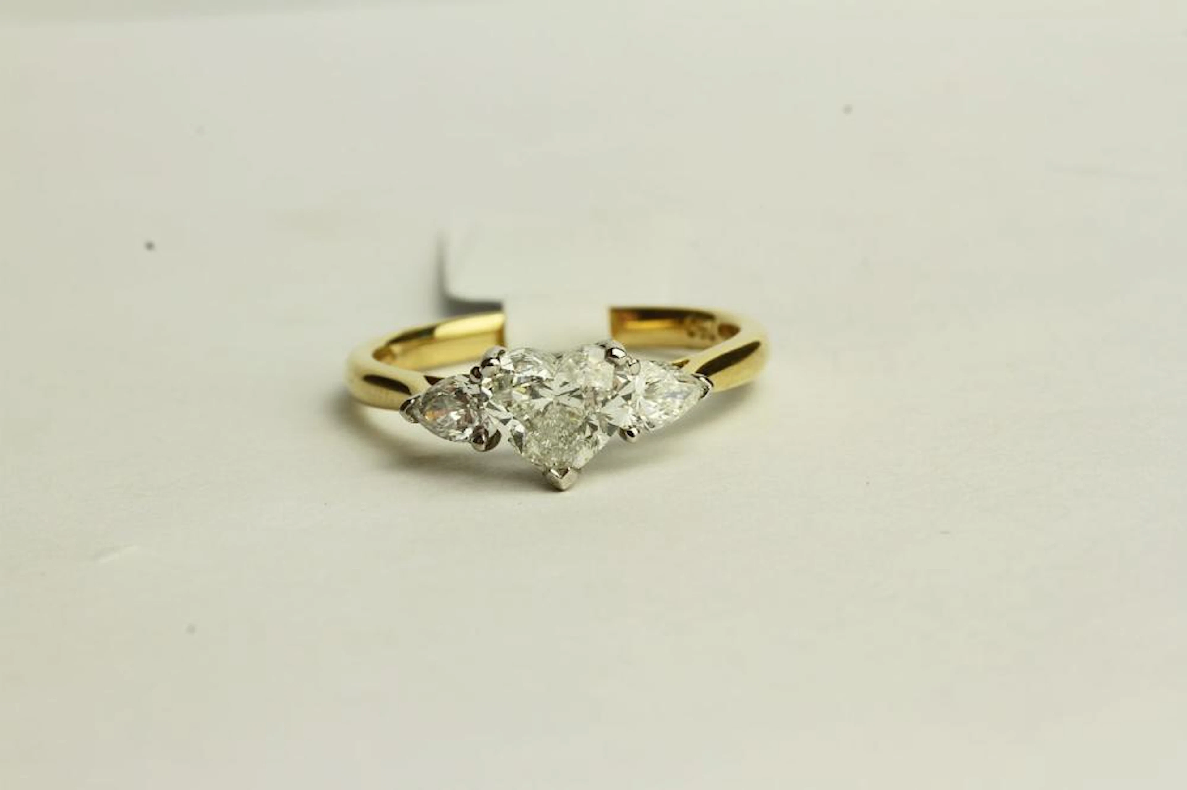 Heart Shaped Diamond Ring