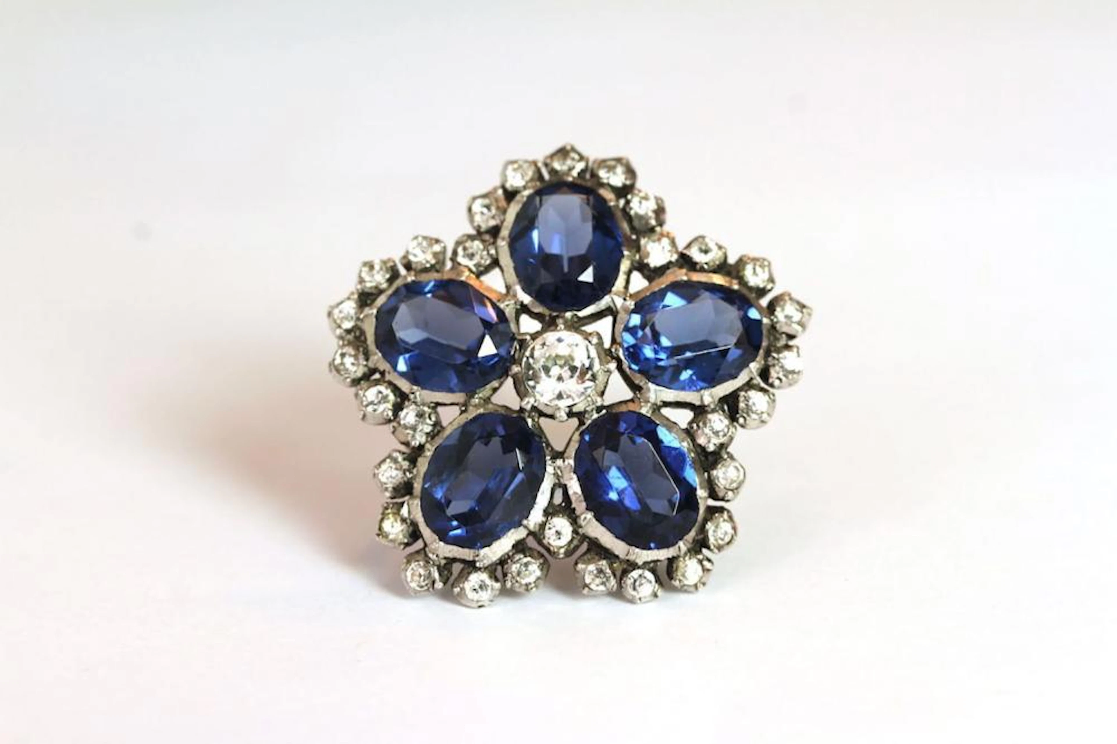 Antique paste set ring
