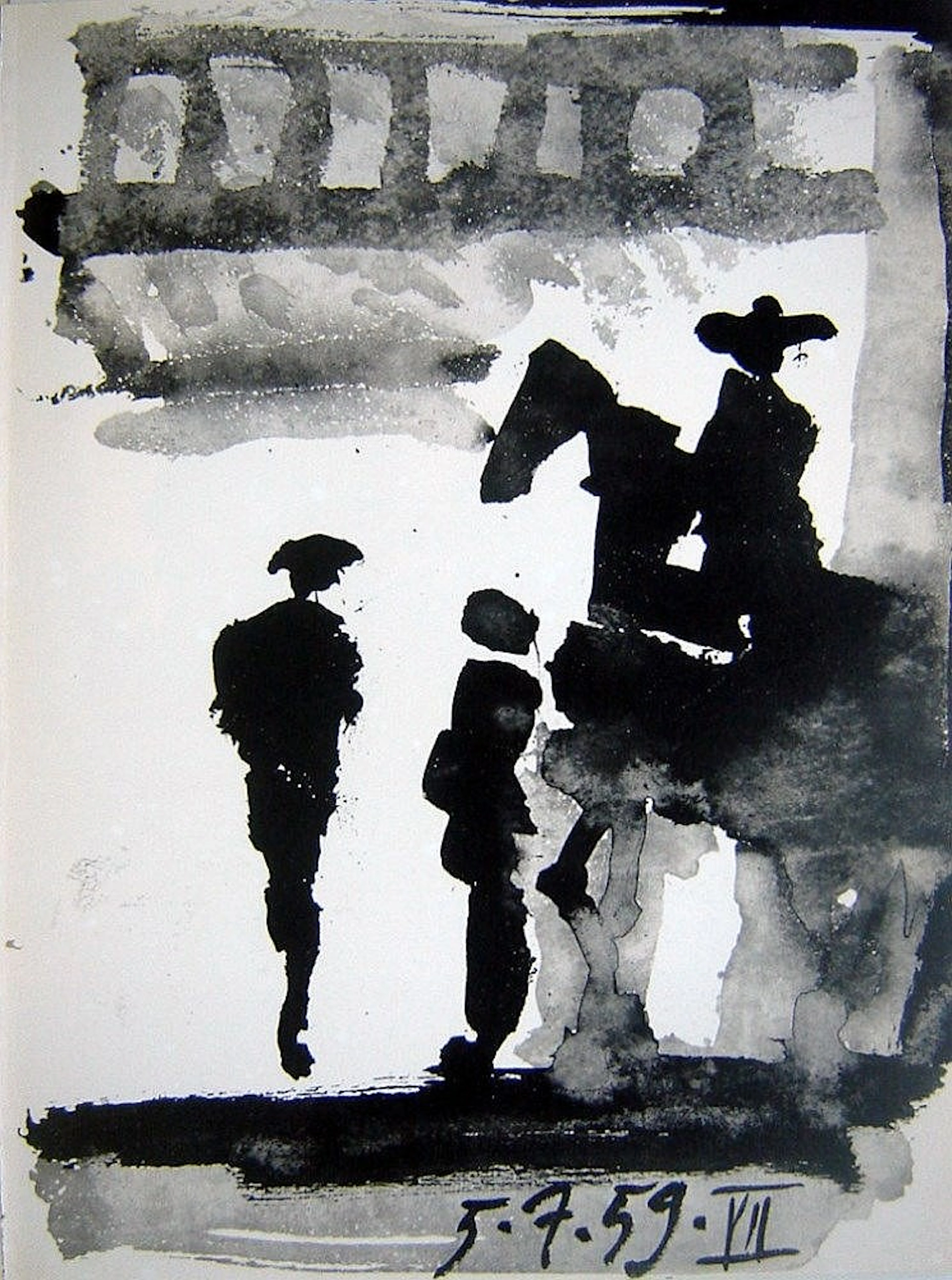 PICASSO Pablo - TOREADORS
