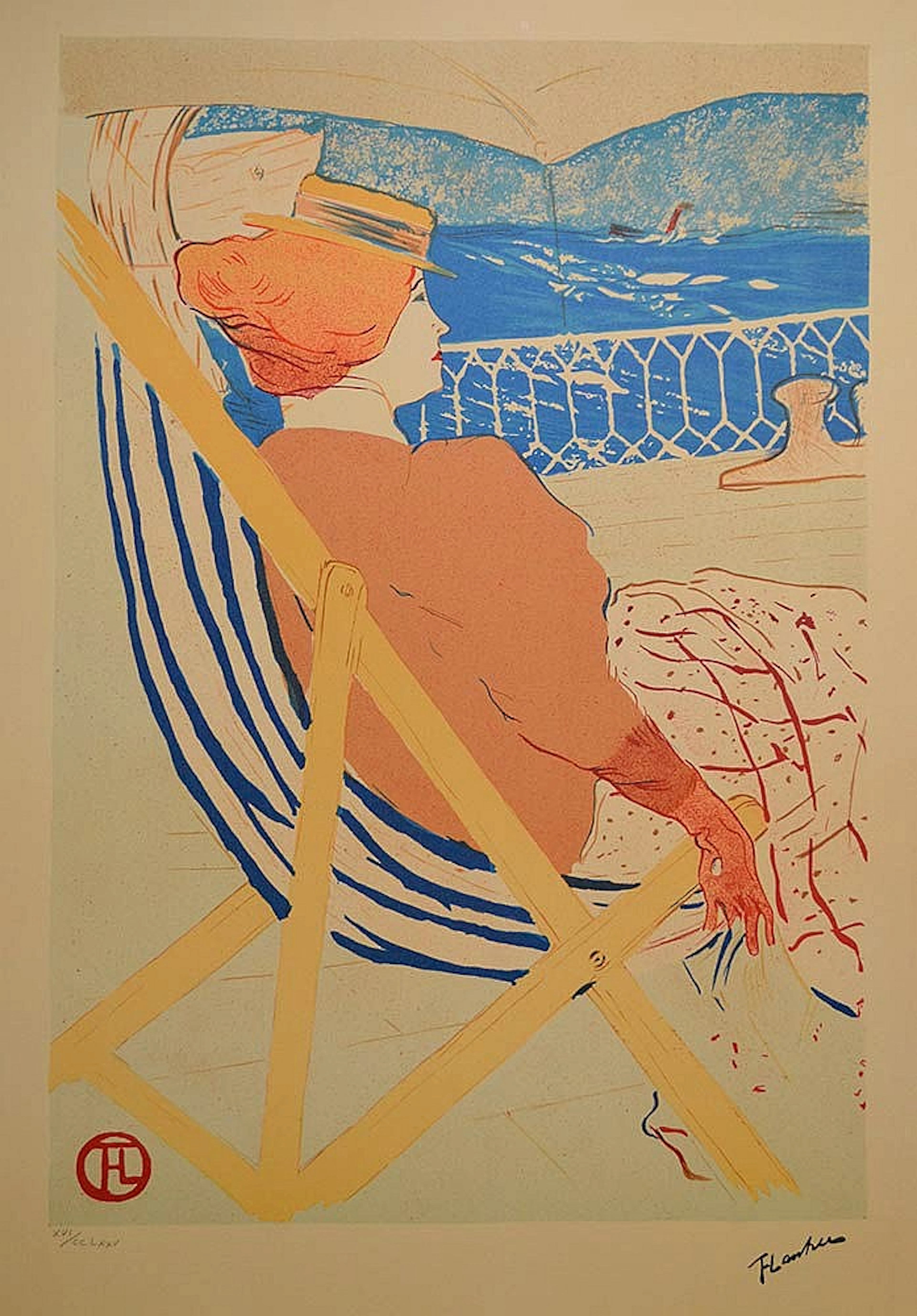 TOULOUSE-LAUTREC Henri de - LA PASSAGERE DU 54