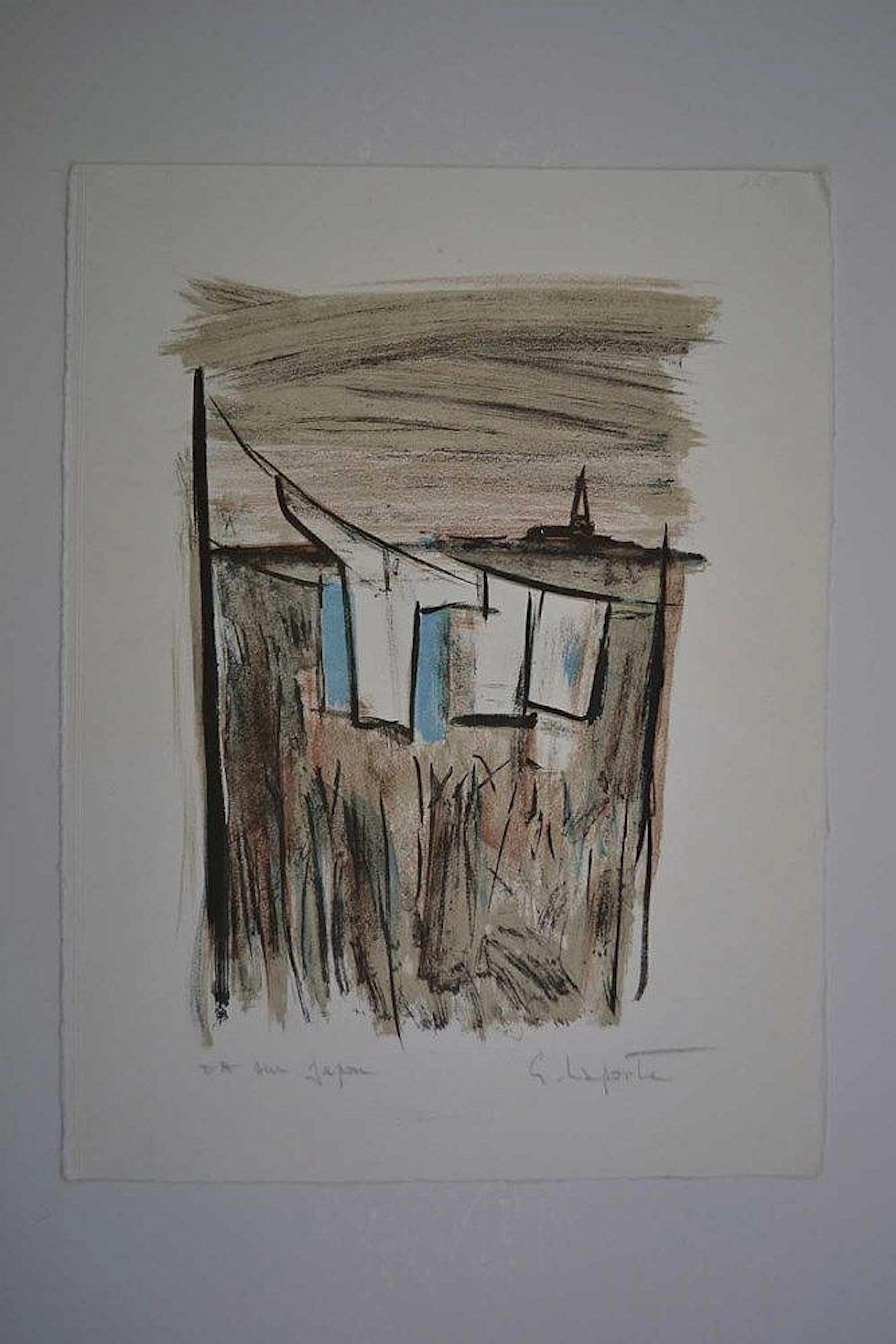 LAPORTE Georges - SECHAGE DU LINGE