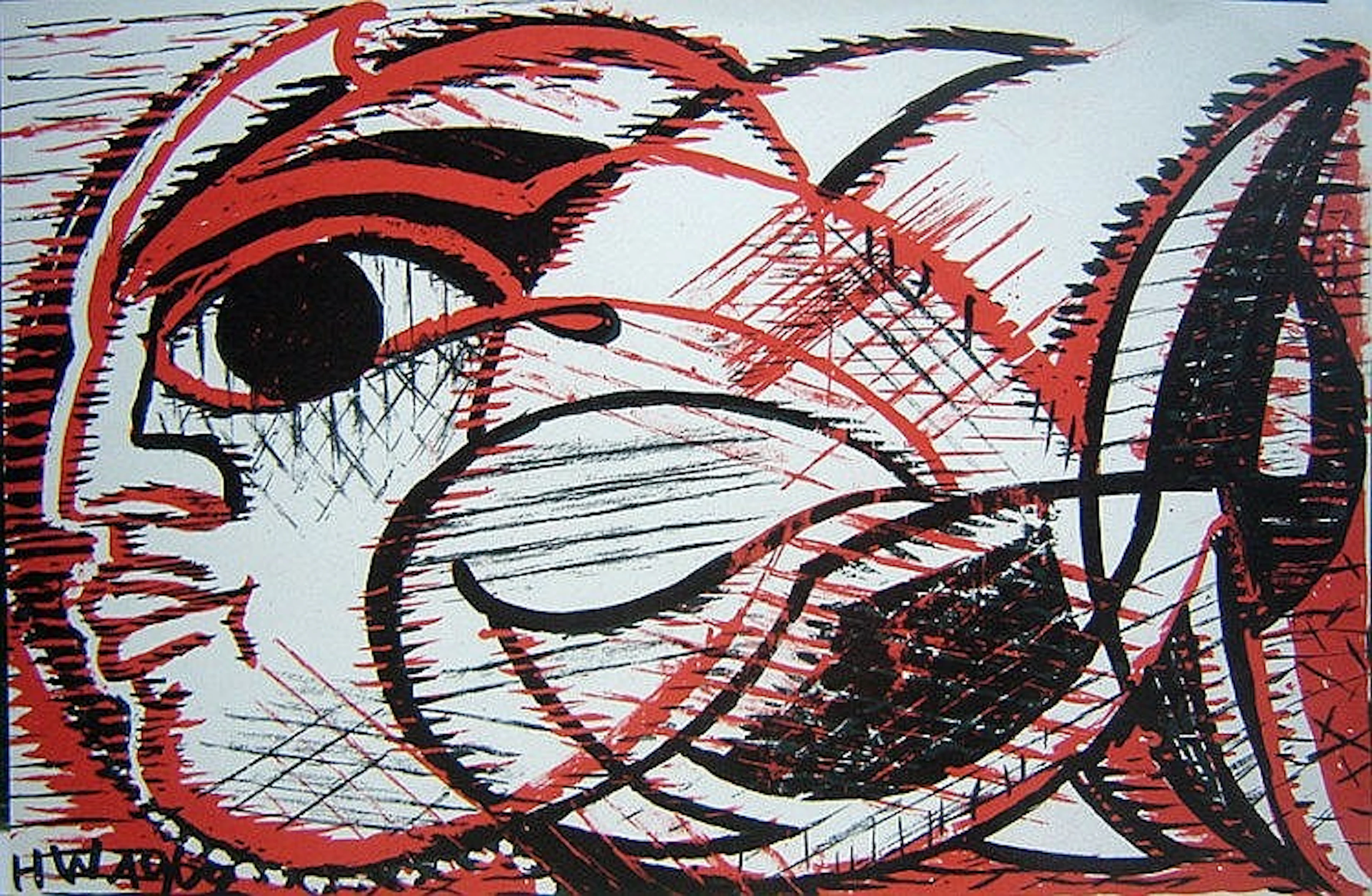 WAROQUIER Henri de - L'HOMME POISSON