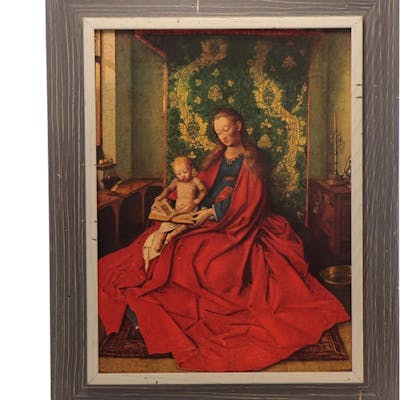 Offset Lithograph After Jan van Eyck 