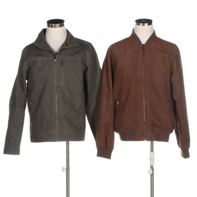 Men's Kühl and Johnston & Murphy Zip-Front Jackets | Barnebys