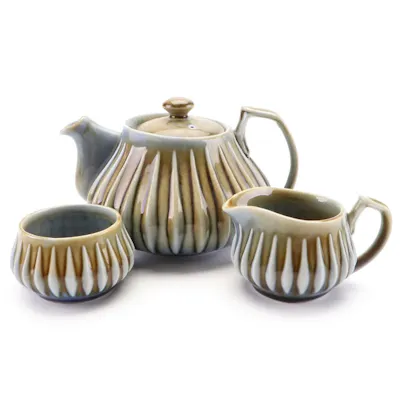 Wade Irish Porcelain Tea Set Designed By James Borsey Barnebys Wade Irish Porcelain Tea Set Designed By James Borsey Barnebys