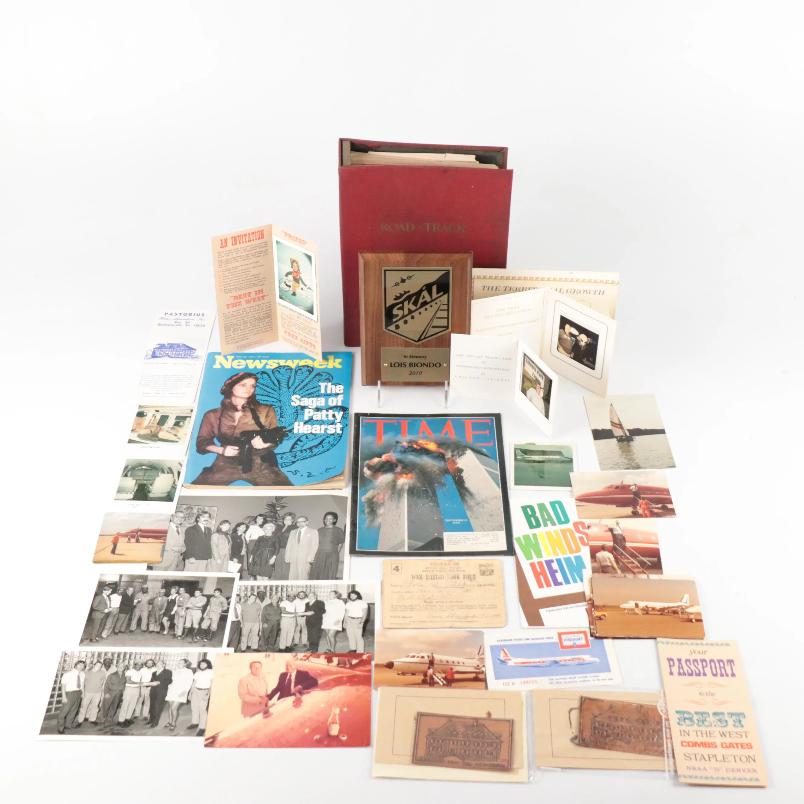 World War II Ration Book with Photographs, Magazines, Map and More ...