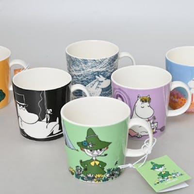 6st Muminmuggar Arabia, Moomin Characters Barnebys