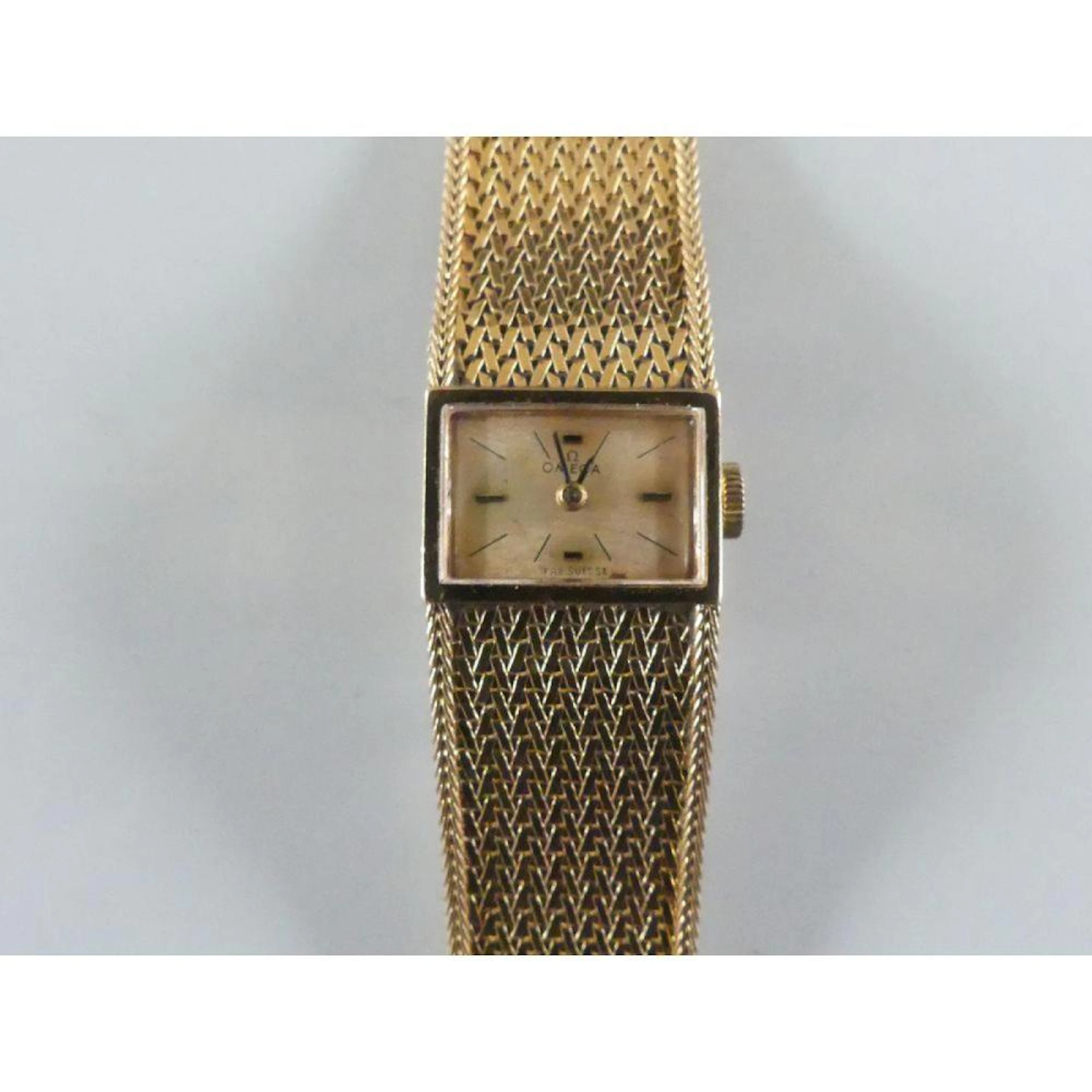 OMEGA. Montre de dame en or 750°/°°