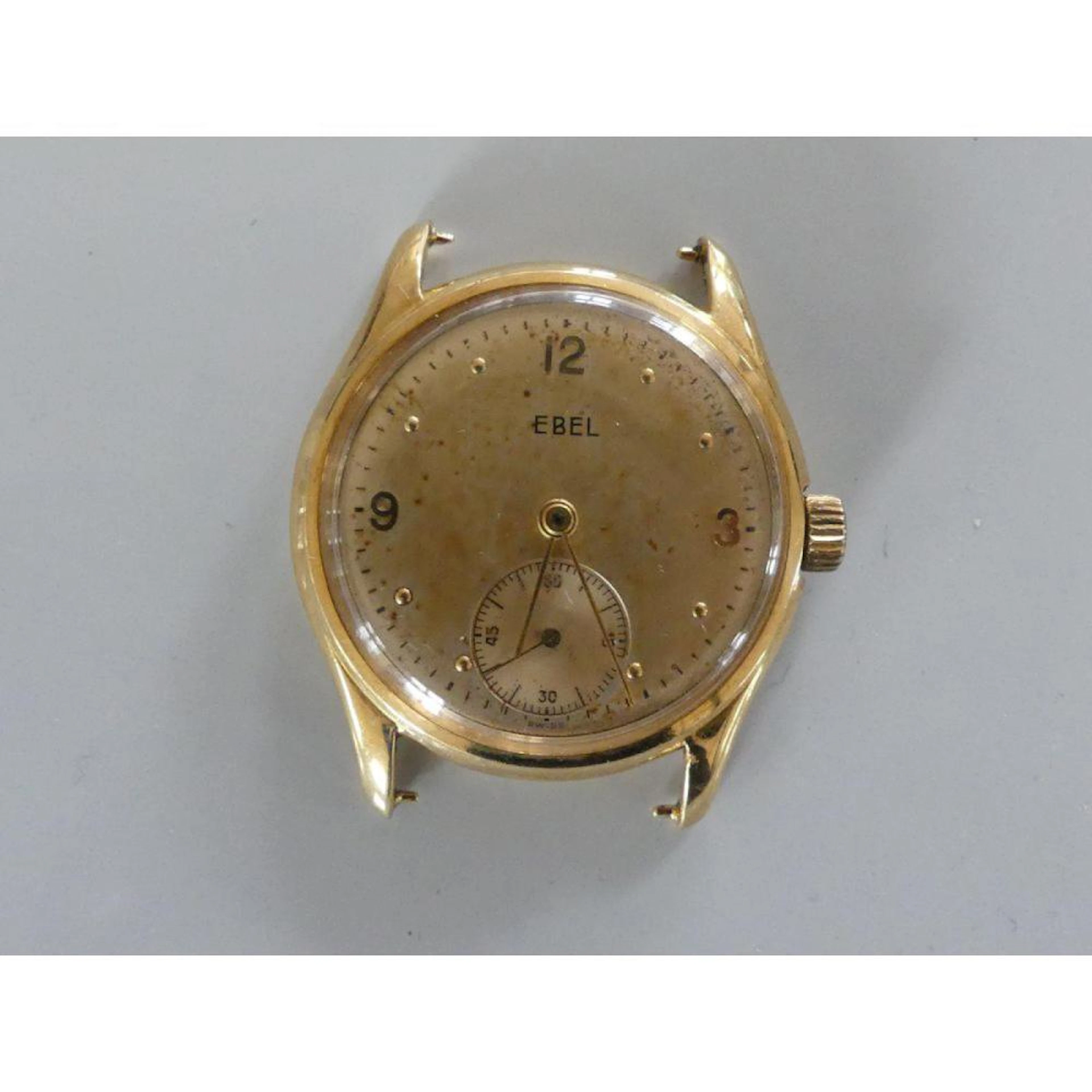 EBEL. Boîtier de montre en or 750°/°°