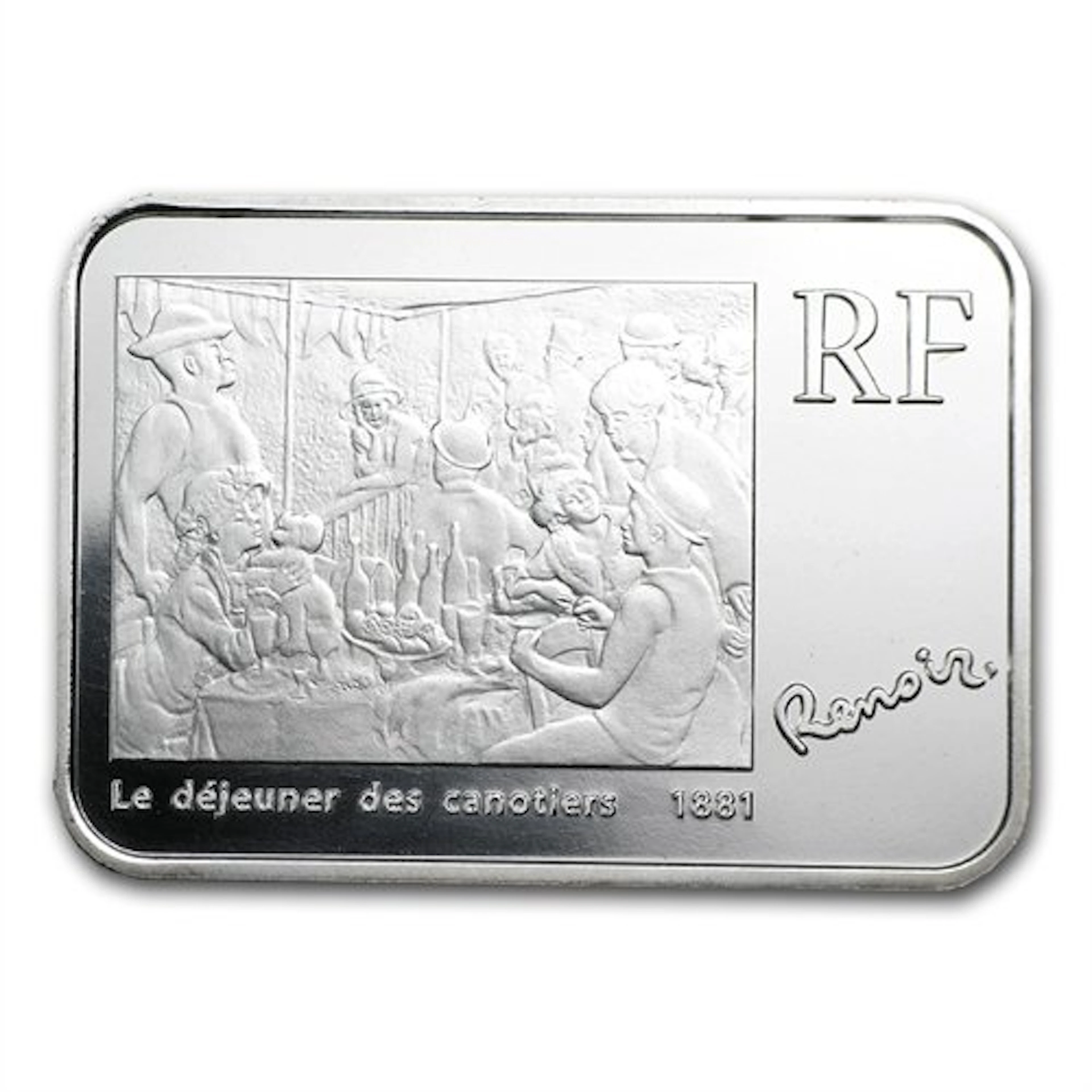 2009 5 Euro Silver Series of French Painters - Auguste