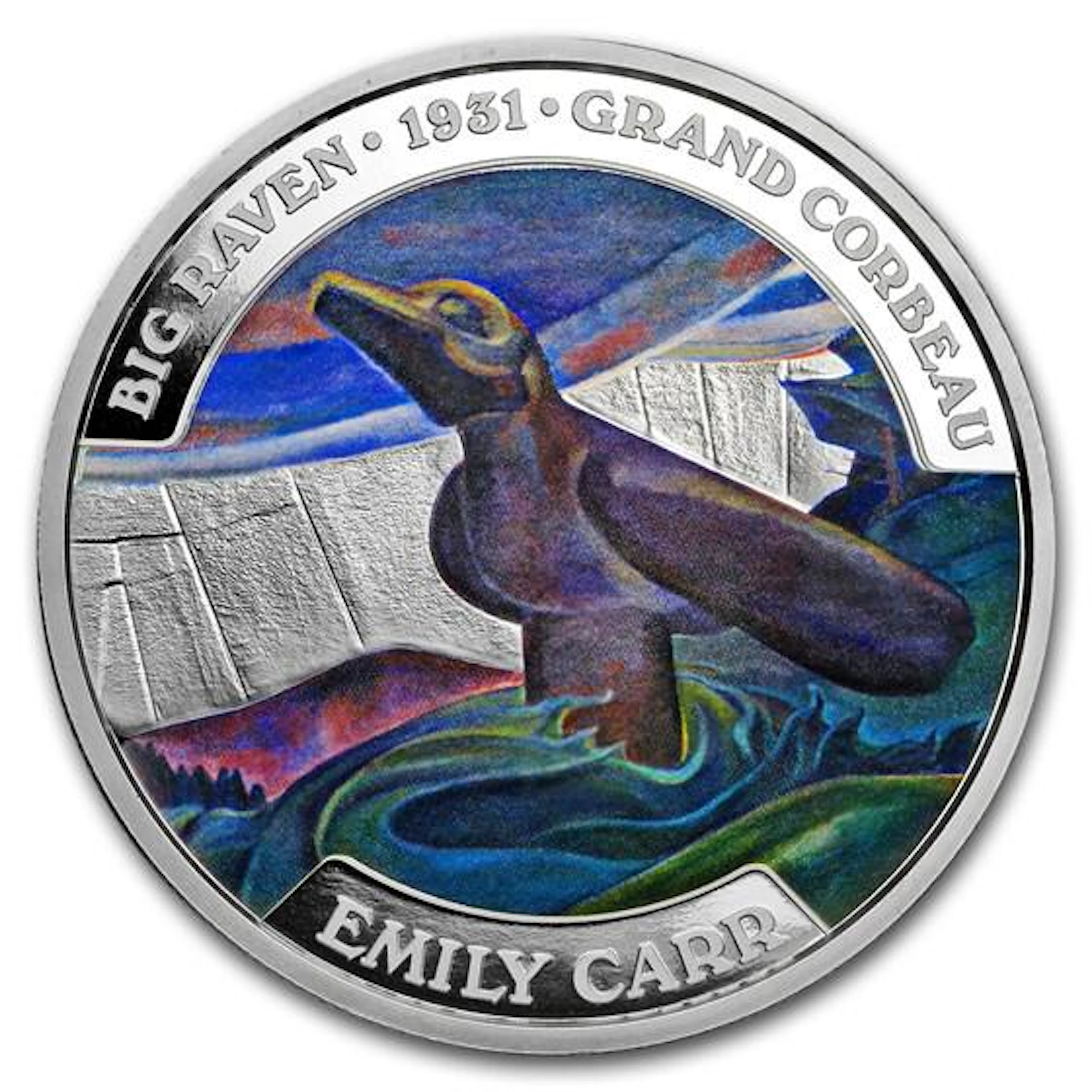 2018 Canada 6 oz Silver $50 Famous Canadian Art: Emily