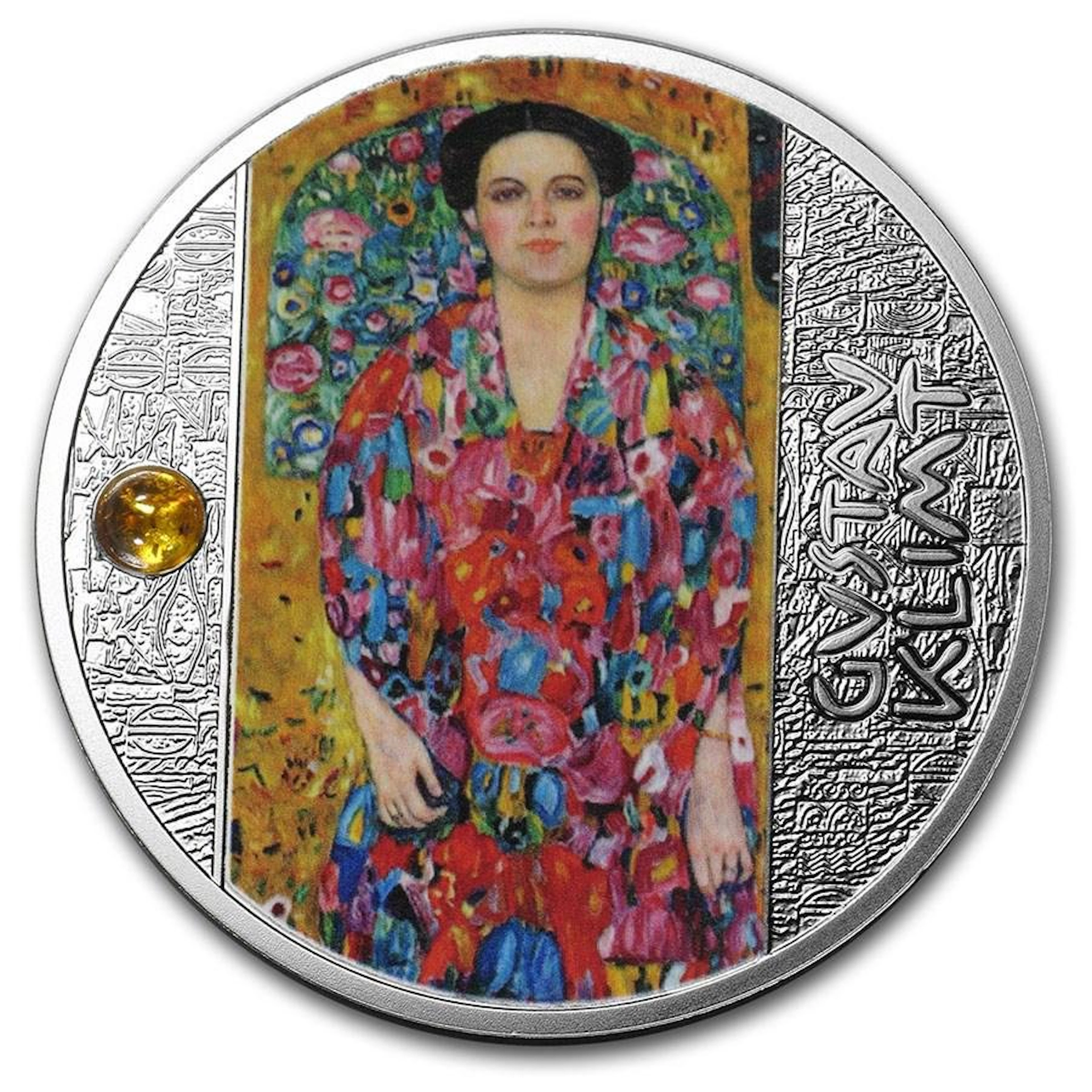 2019 Niue Silver Gustav Klimt Portrait of Eugenia