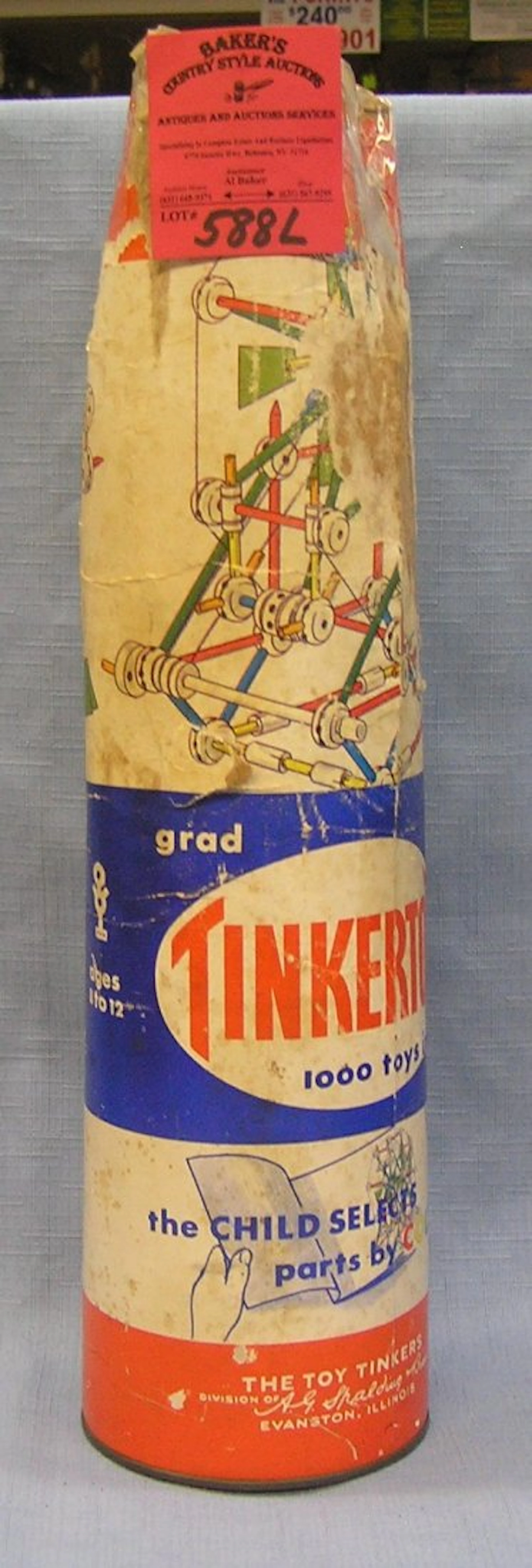 Vintage Tinker Toy set