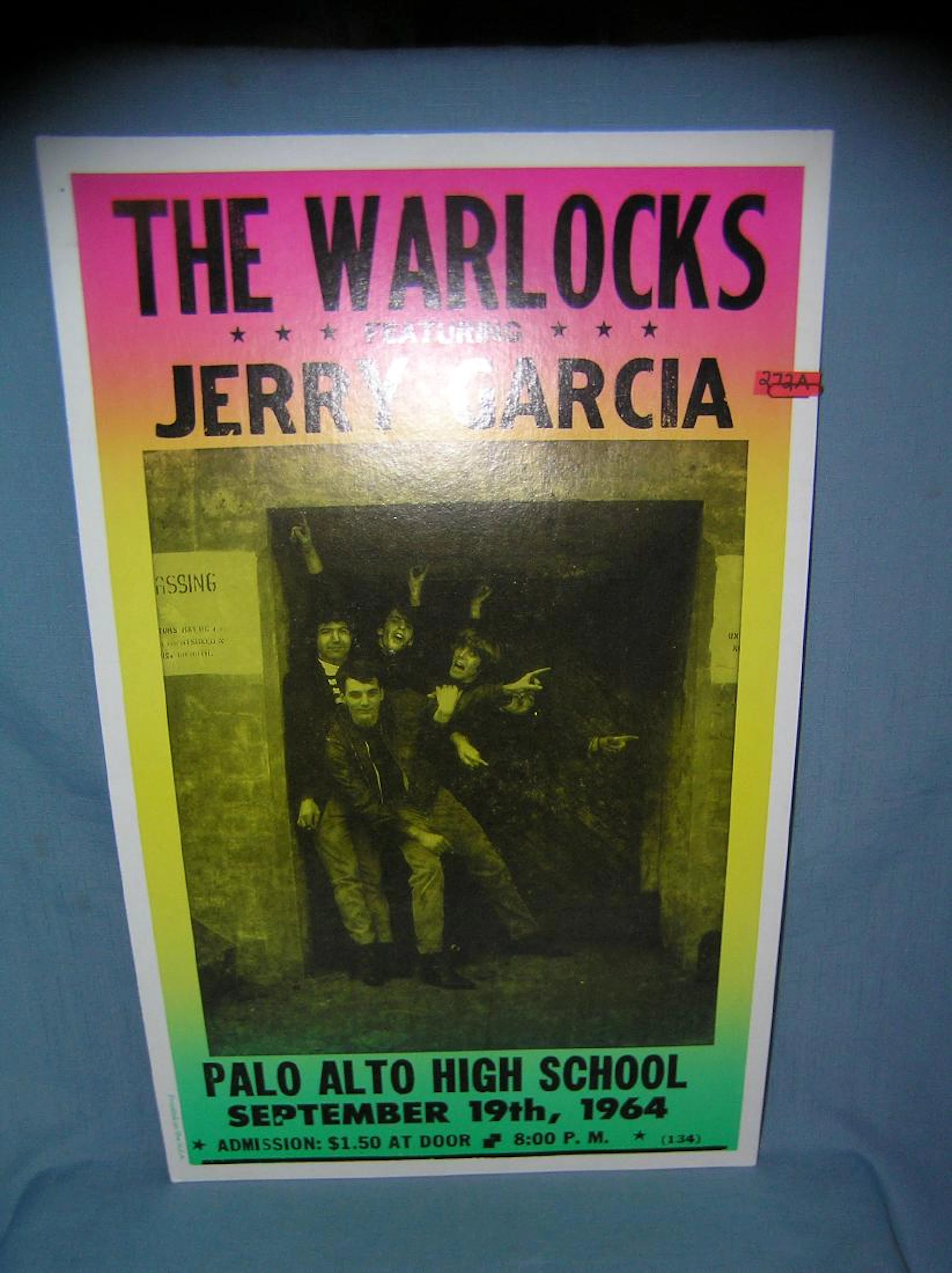 The Warlocks featuring Jerry Garcia poster