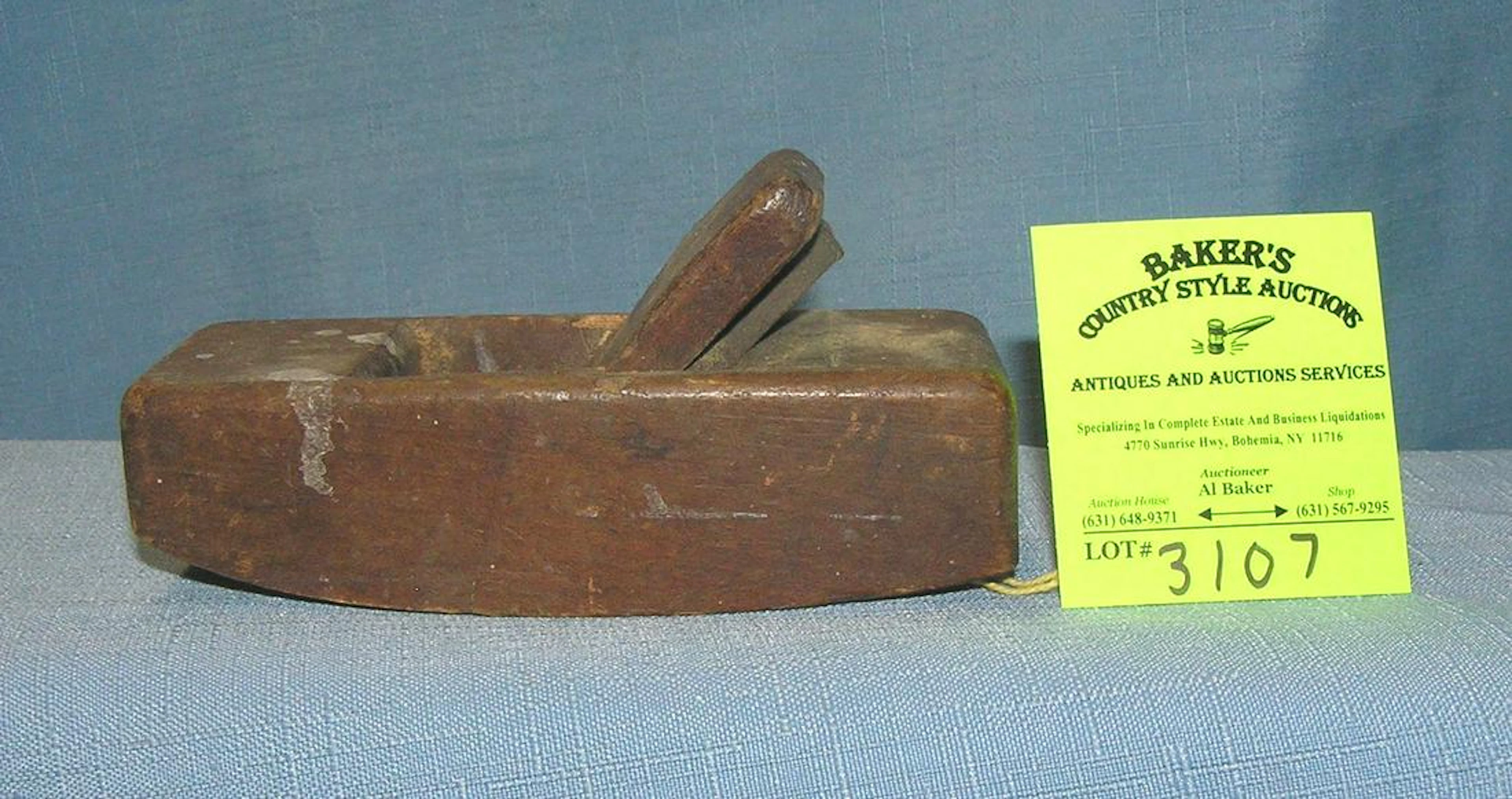 Antique wood plane