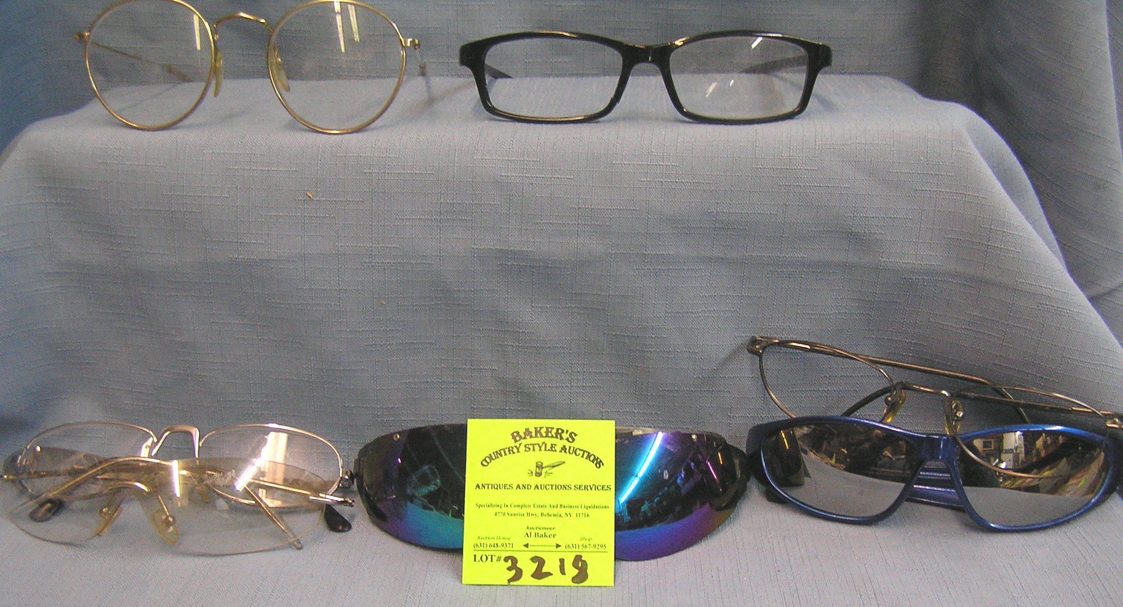 Group of vintage eye ware