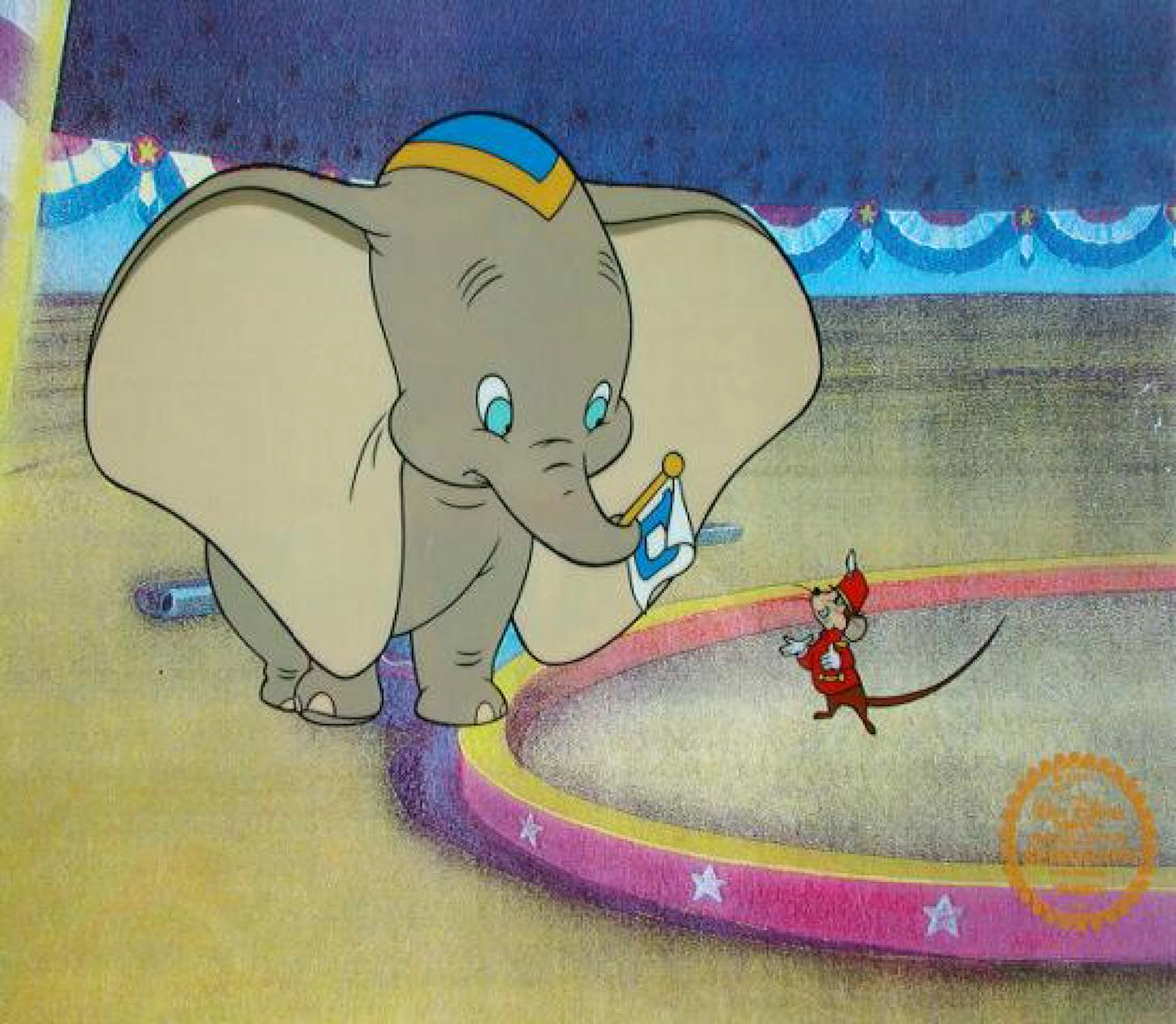 Walt Disney "Dumbo" Serigraph Cel