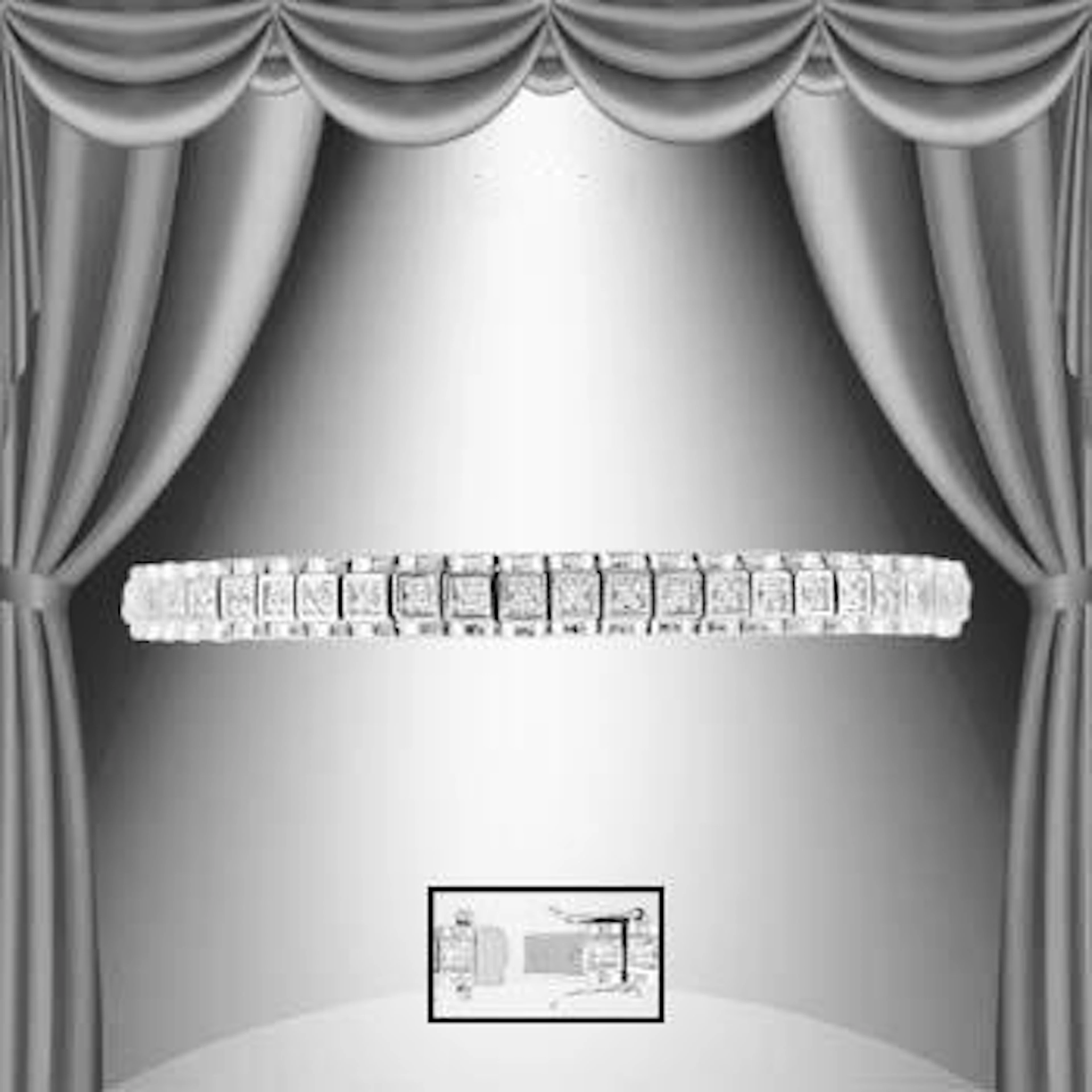 0.59 Cts Diamond Designer Bracelet