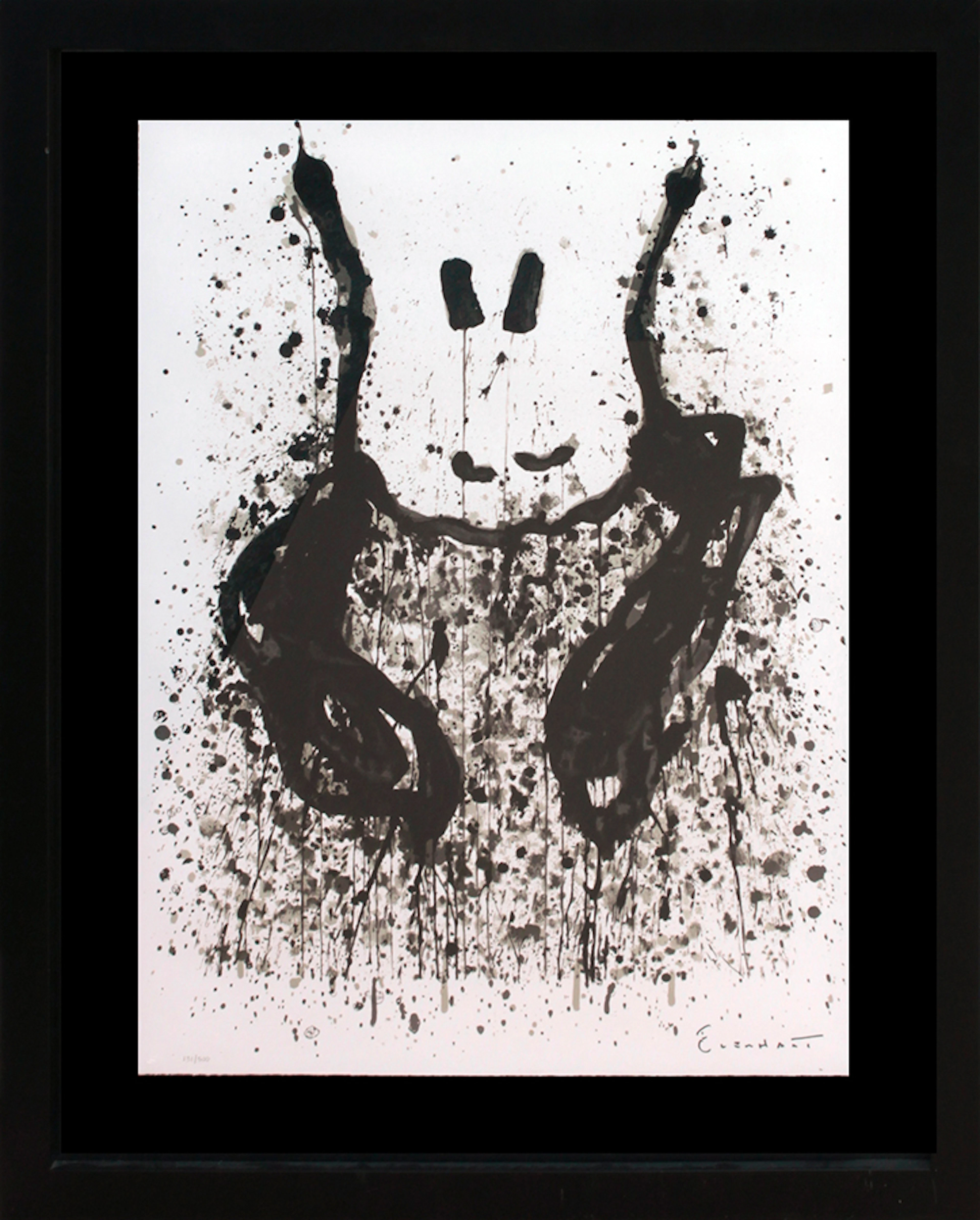 Watch Dog by Tom Everhart Original Lithograph Limited Edition