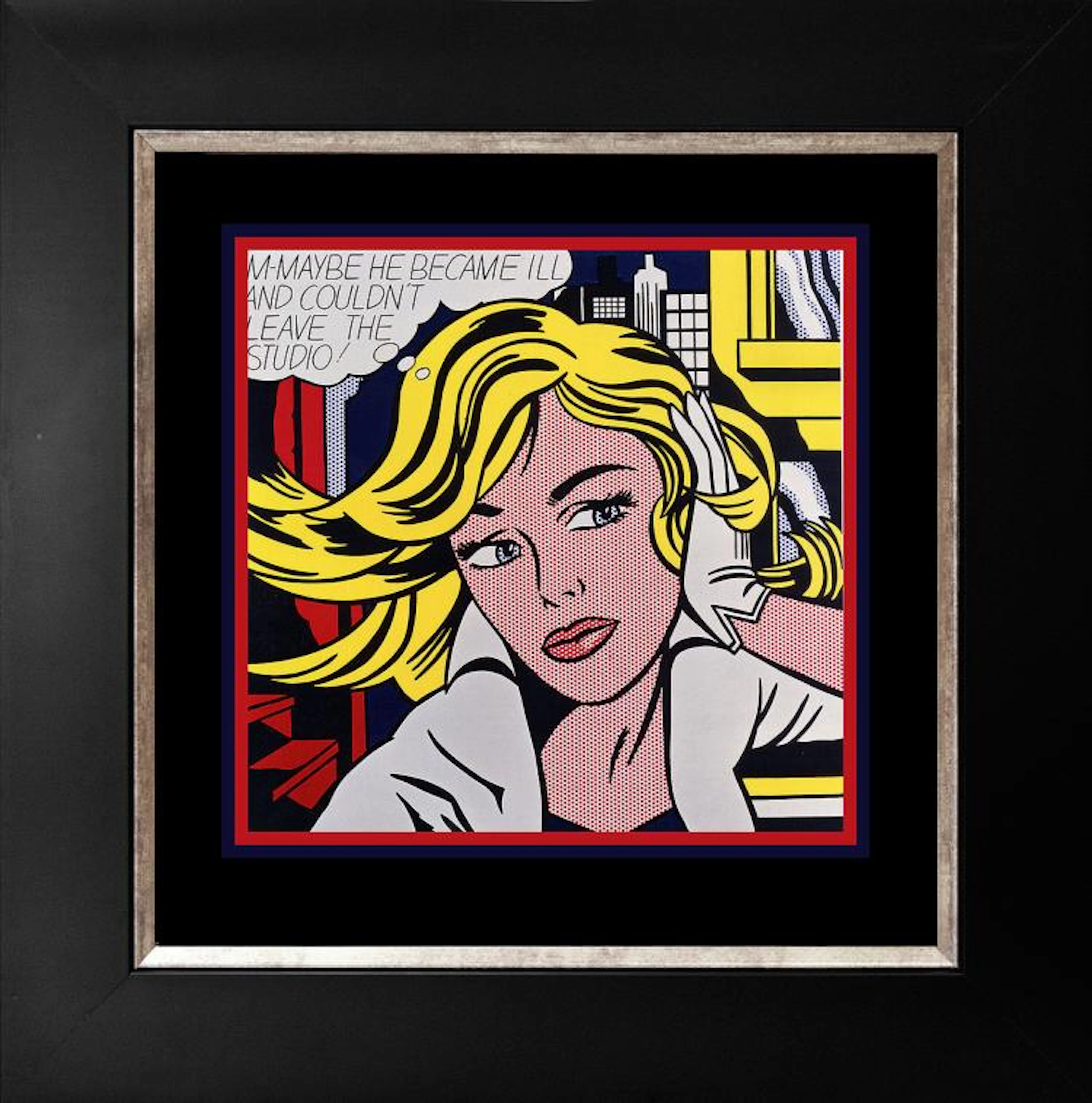 Roy Lichtenstein Serigraph from 1965