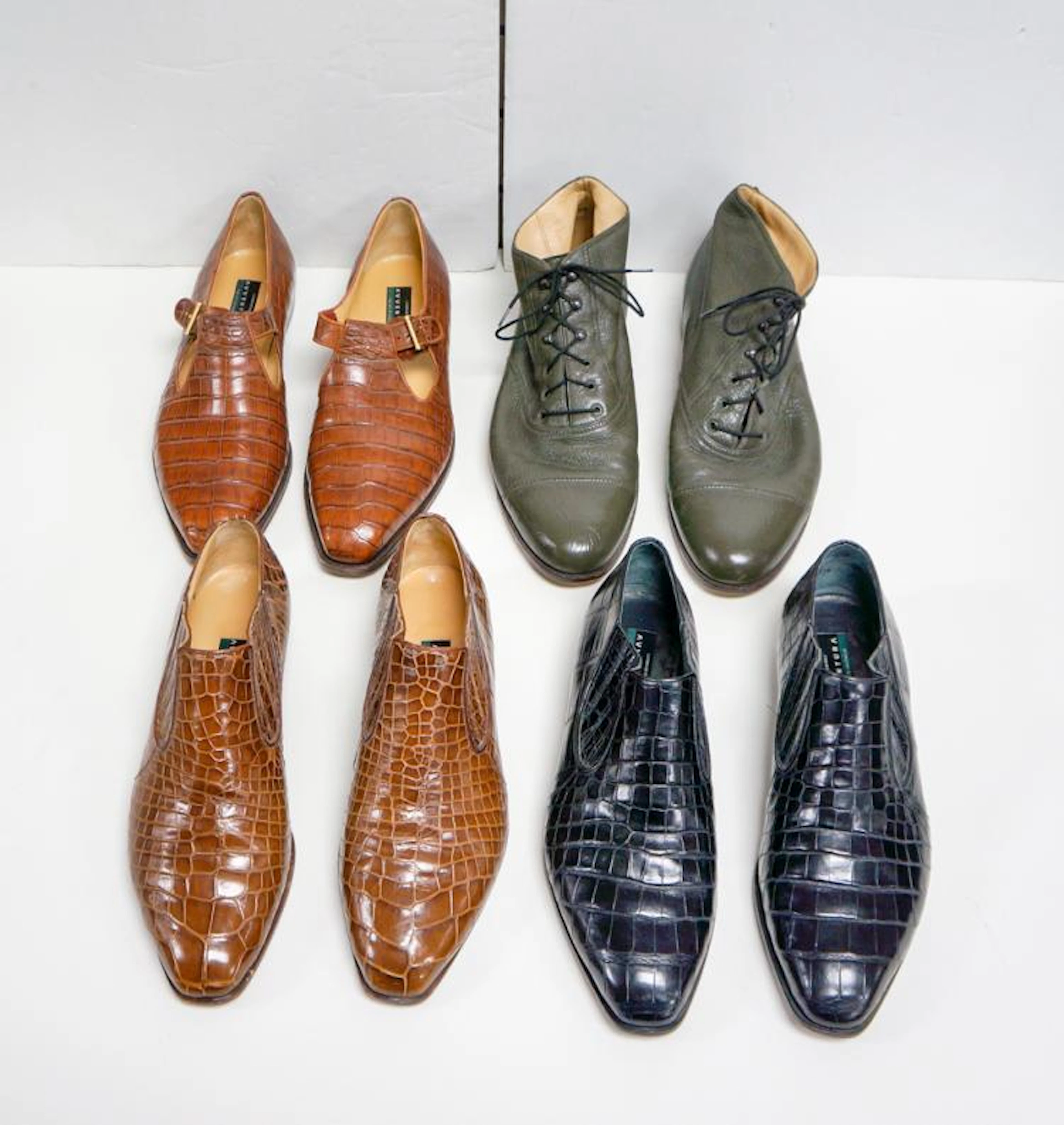 Lot Four (4) Mens Avventura Shoes