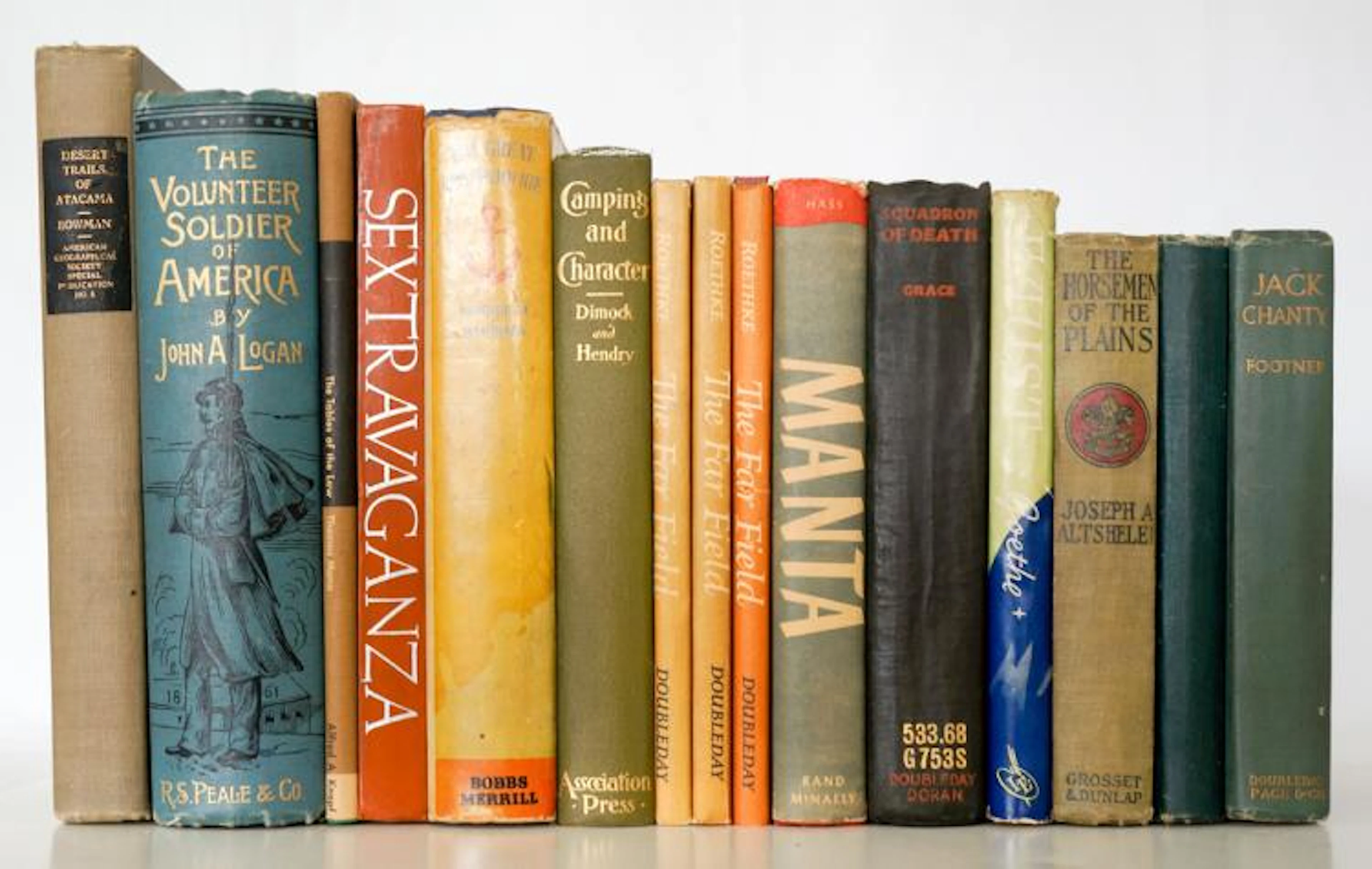 Group of Fifteen Western Vintage Books