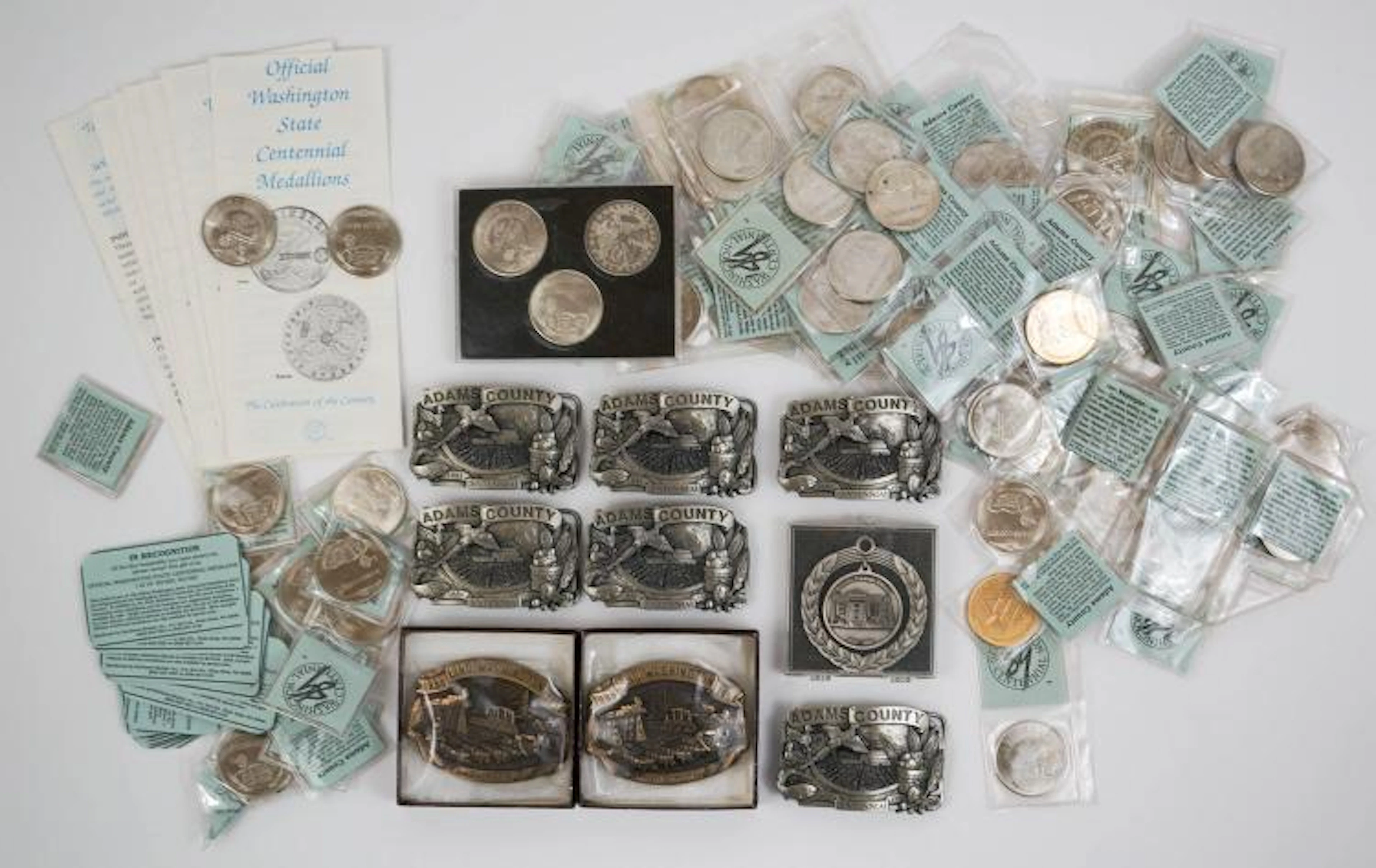 Group of [96] Pcs Washington Centennial Medals