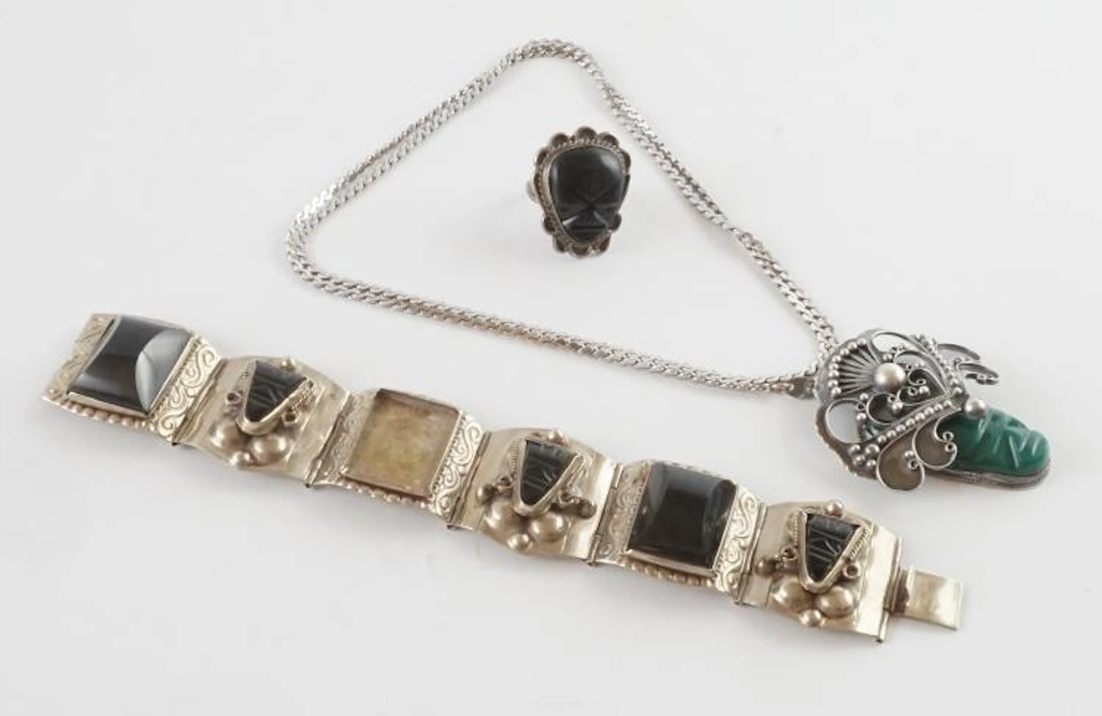 Vintage Mexican Sterling Jewelry