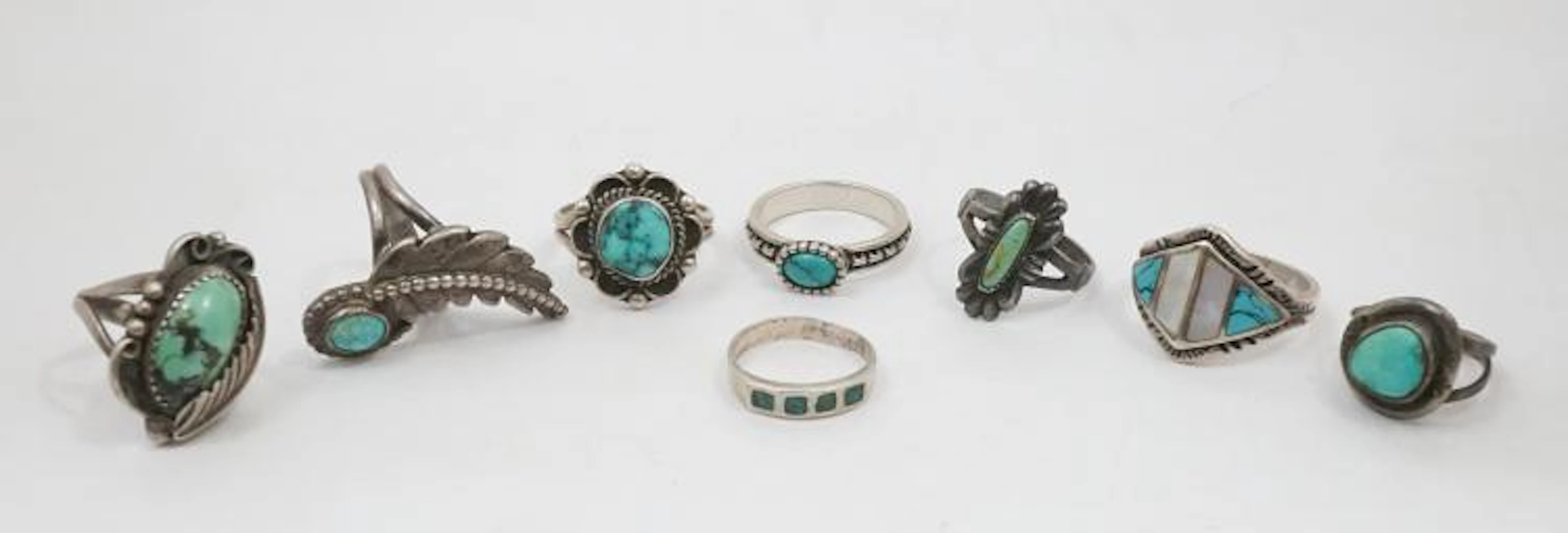 A Group of Southwest Sterling Rings