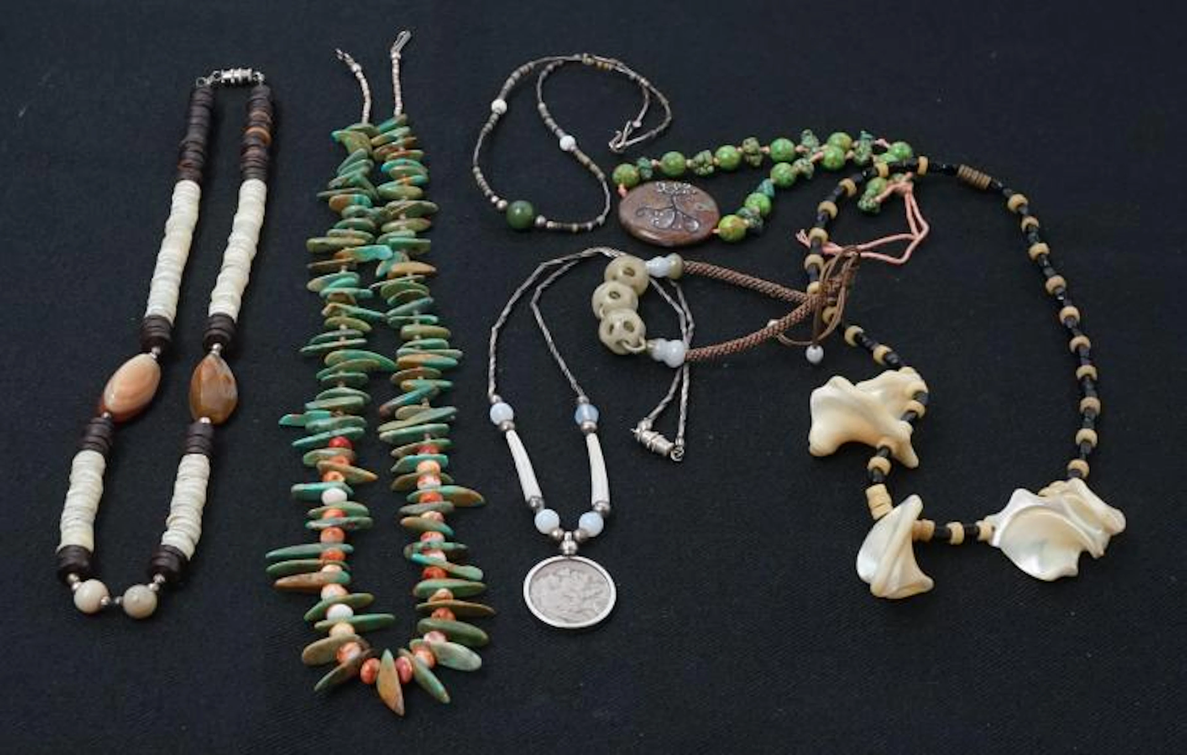 A Group of Southwest Necklaces
