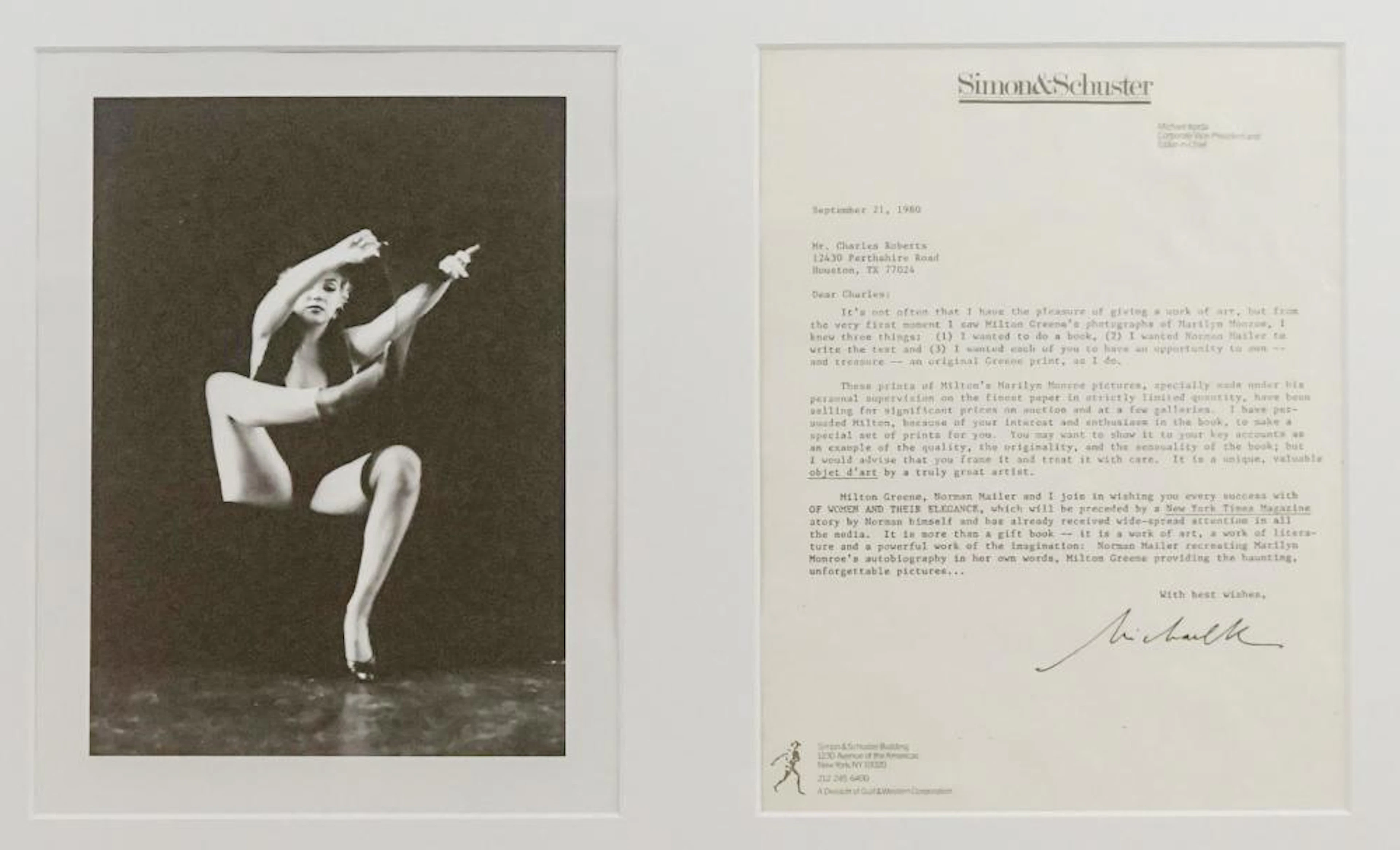 Milton Greene Photograph of Marilyn Monroe