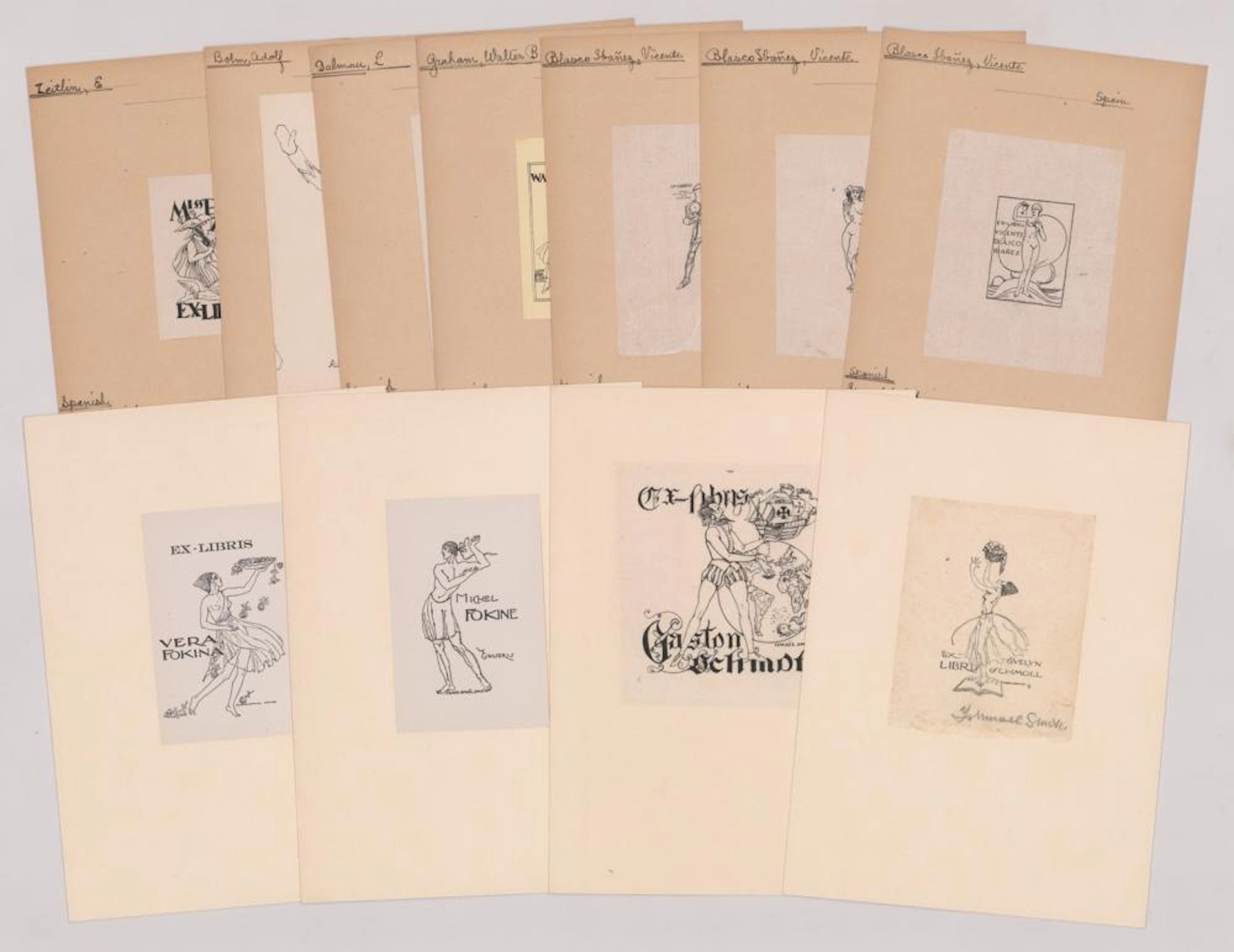 Ismael Smith Designed Bookplates