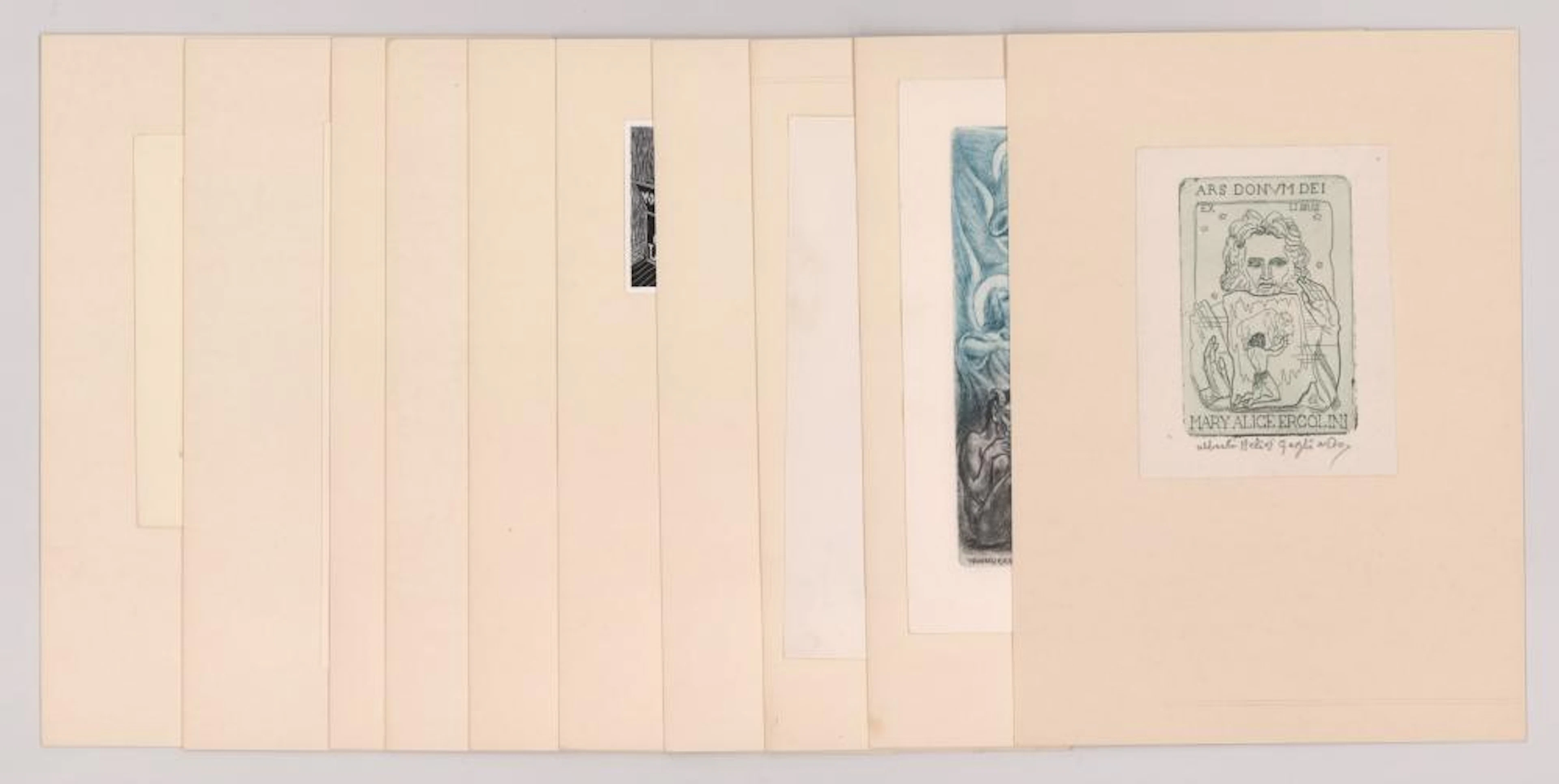 Ten Bookplates for Mary Alice Ercolini