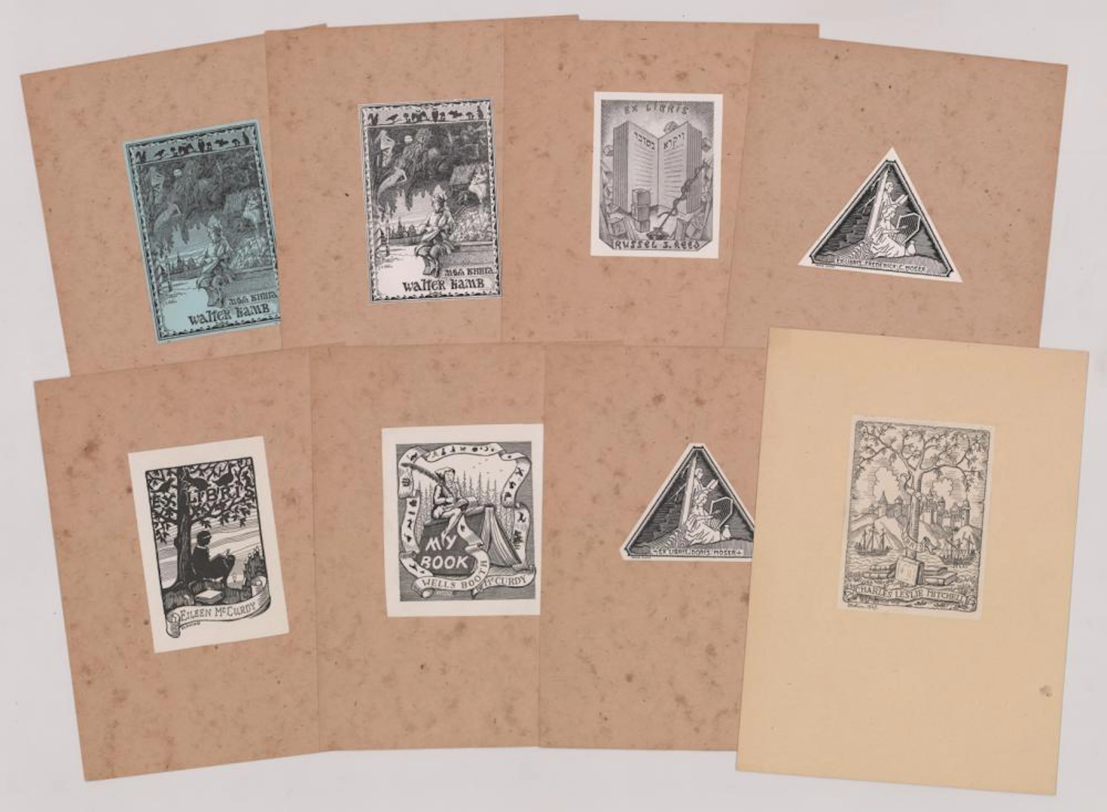Jacob Elshin (Washington) Bookplates (8)